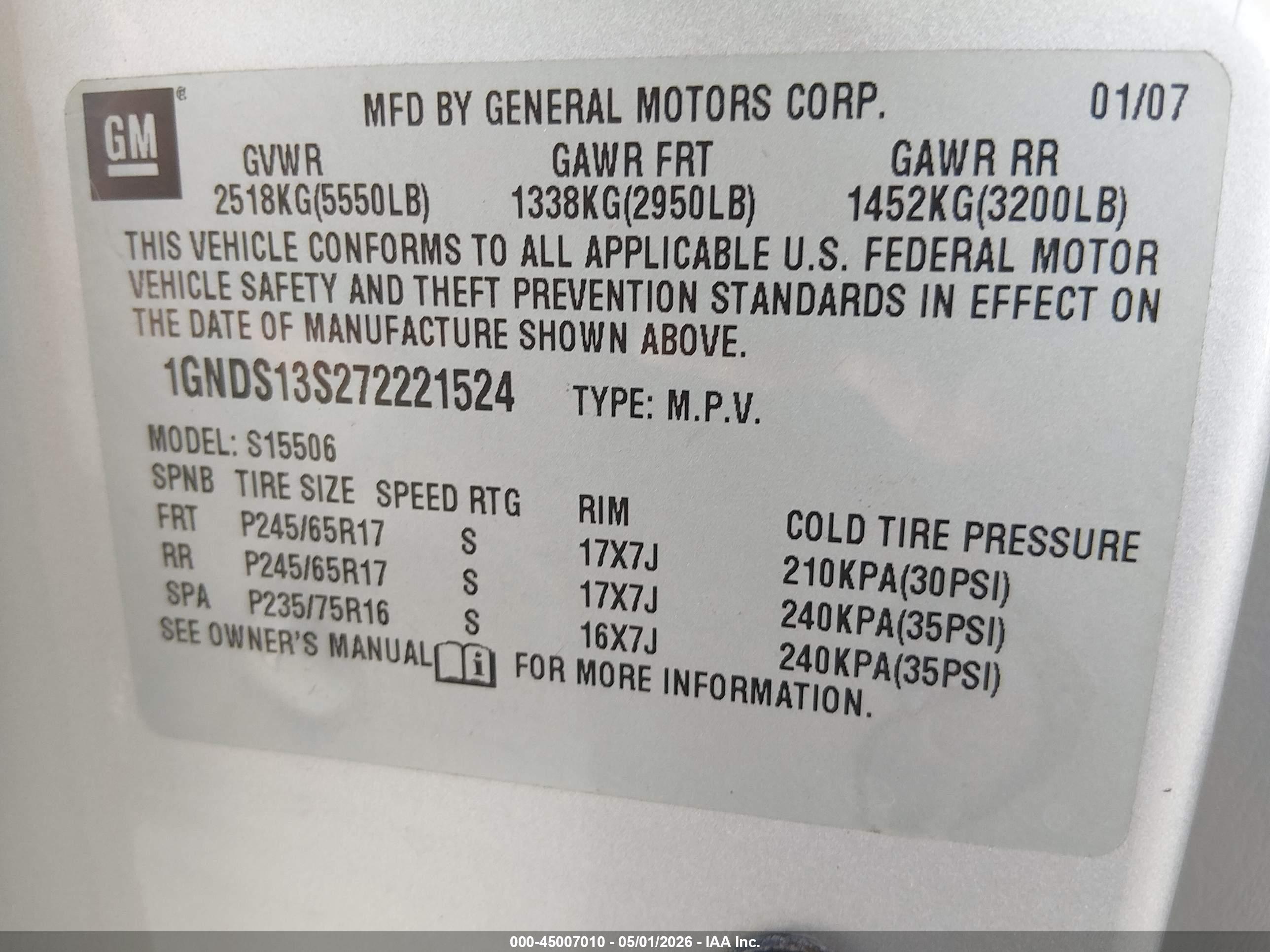 CHEVROLET TRAILBLAZER image 9