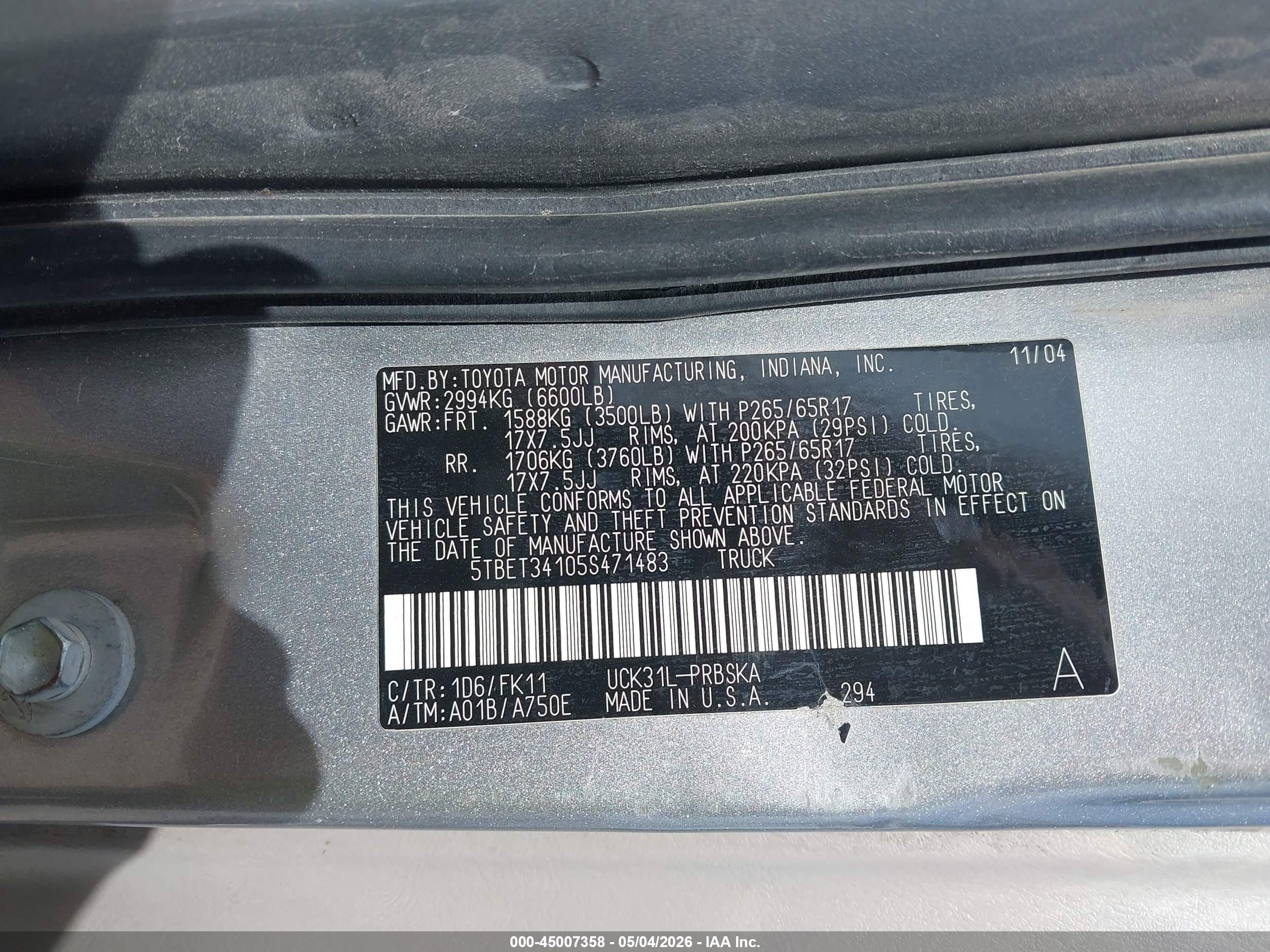 TOYOTA TUNDRA image 9