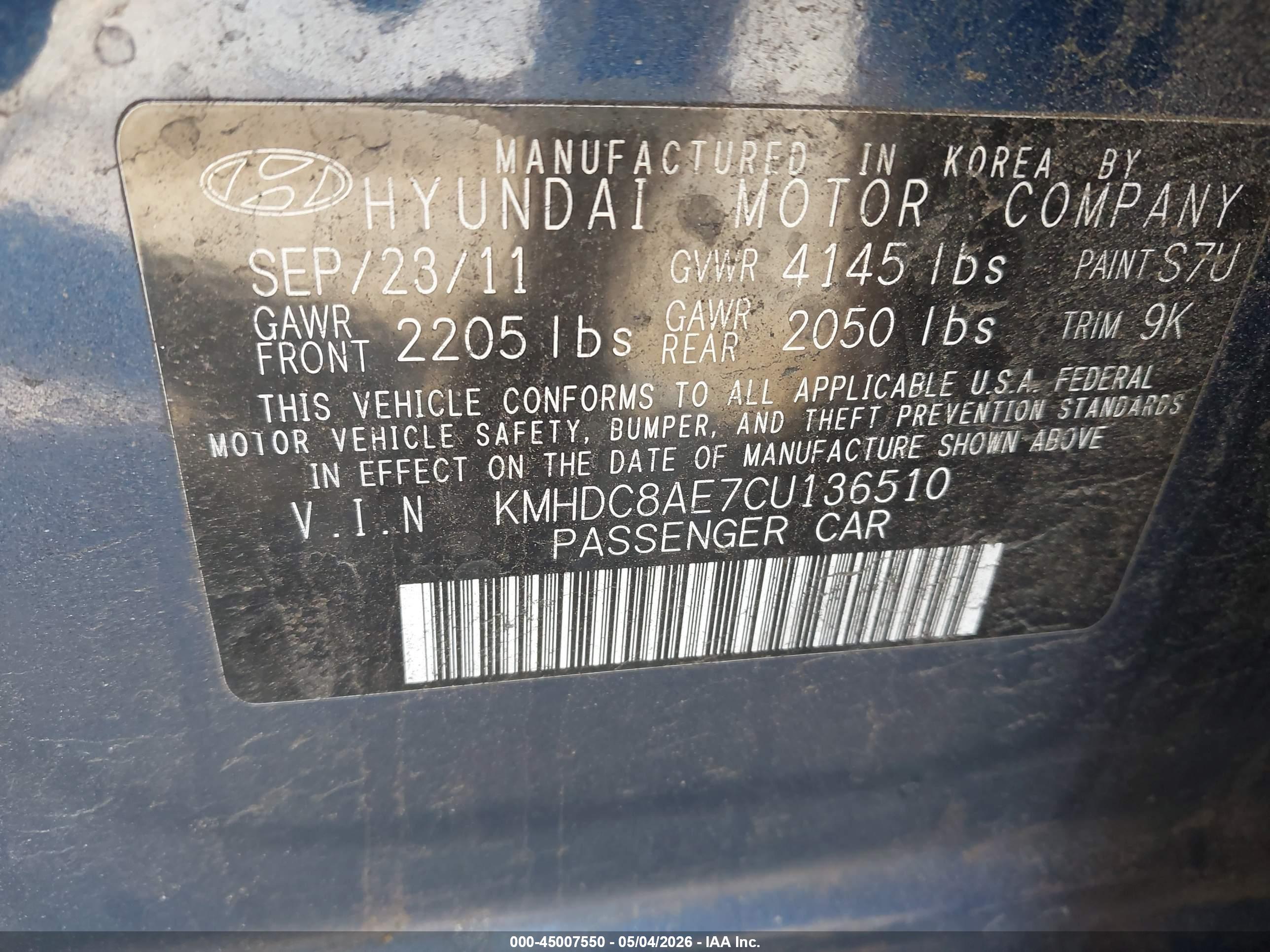HYUNDAI ELANTRA image 9