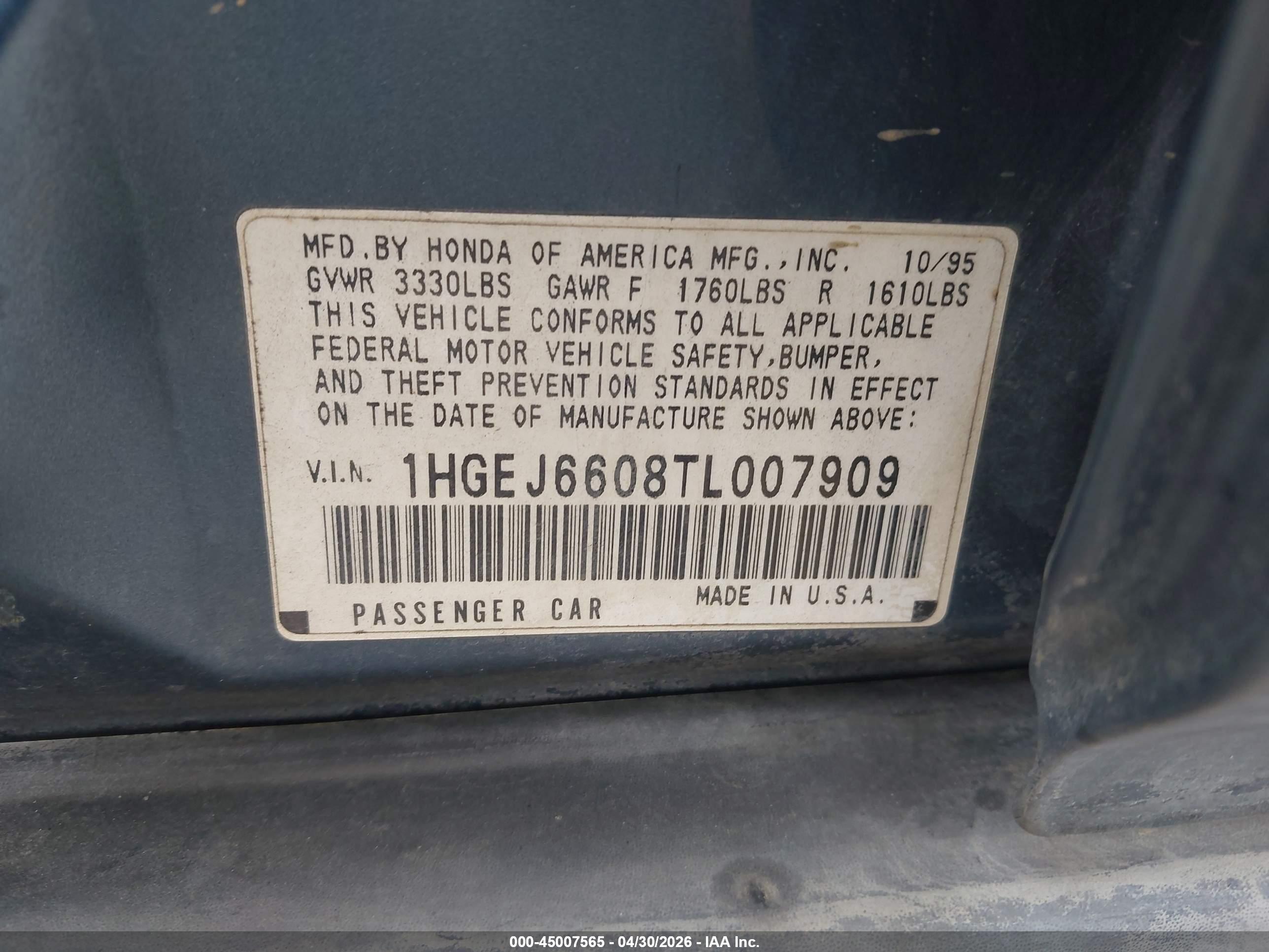 HONDA CIVIC image 9