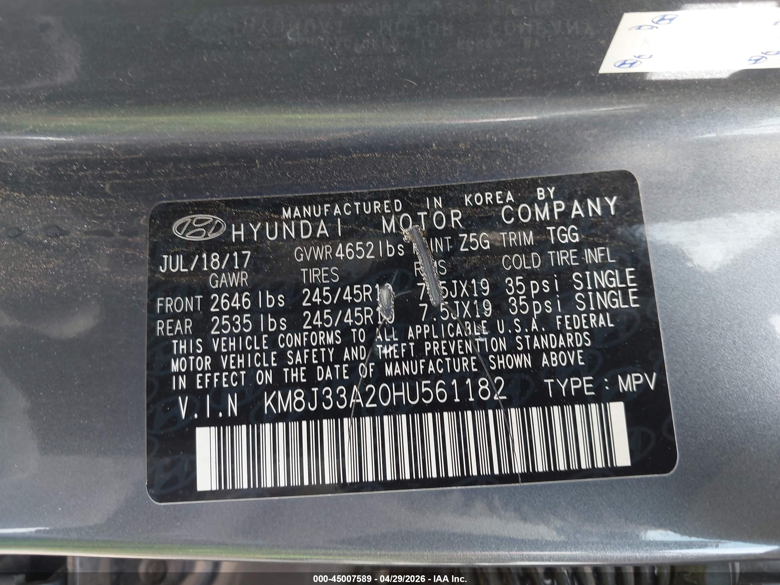 HYUNDAI TUCSON image 9