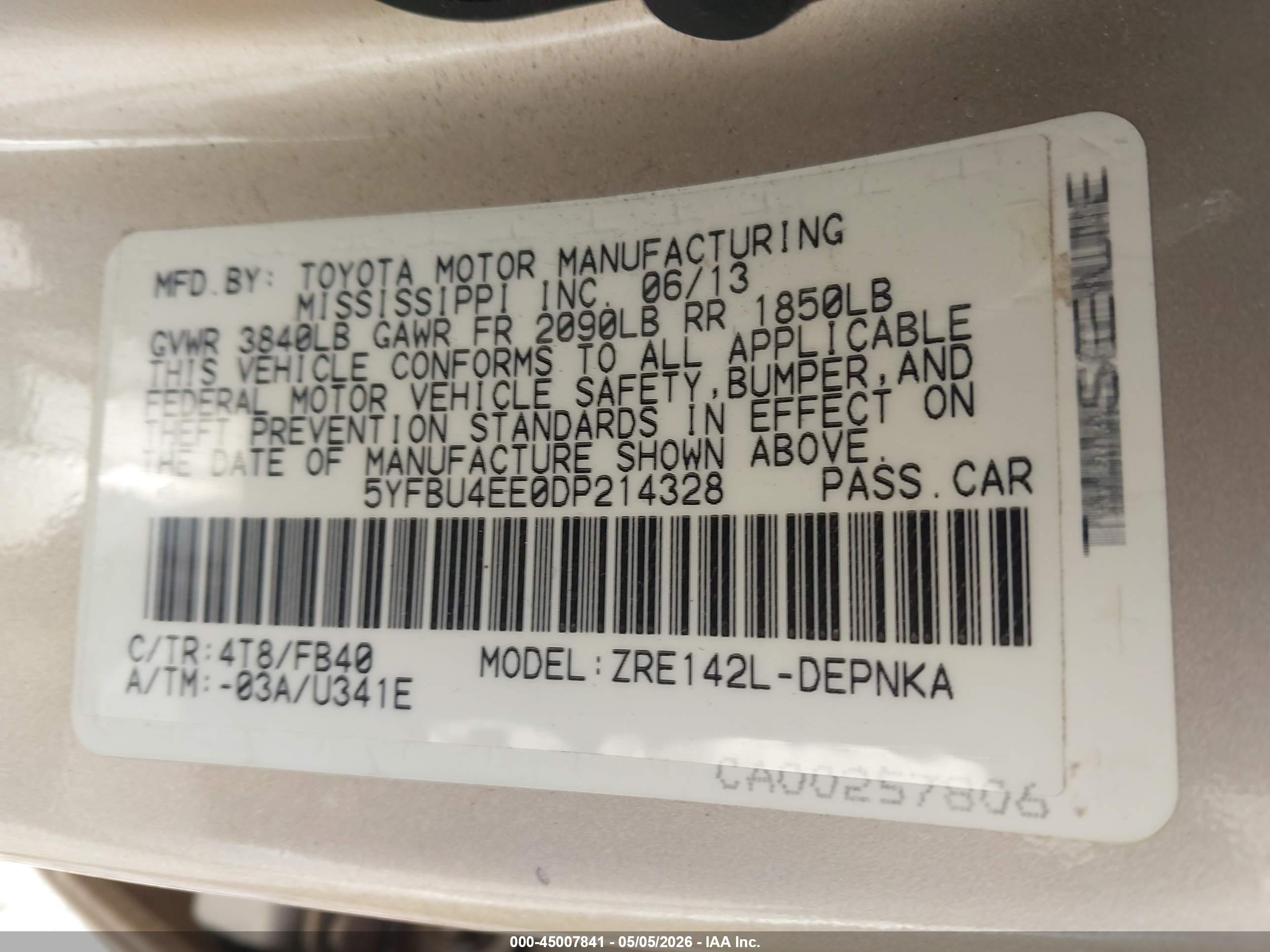 TOYOTA COROLLA image 9