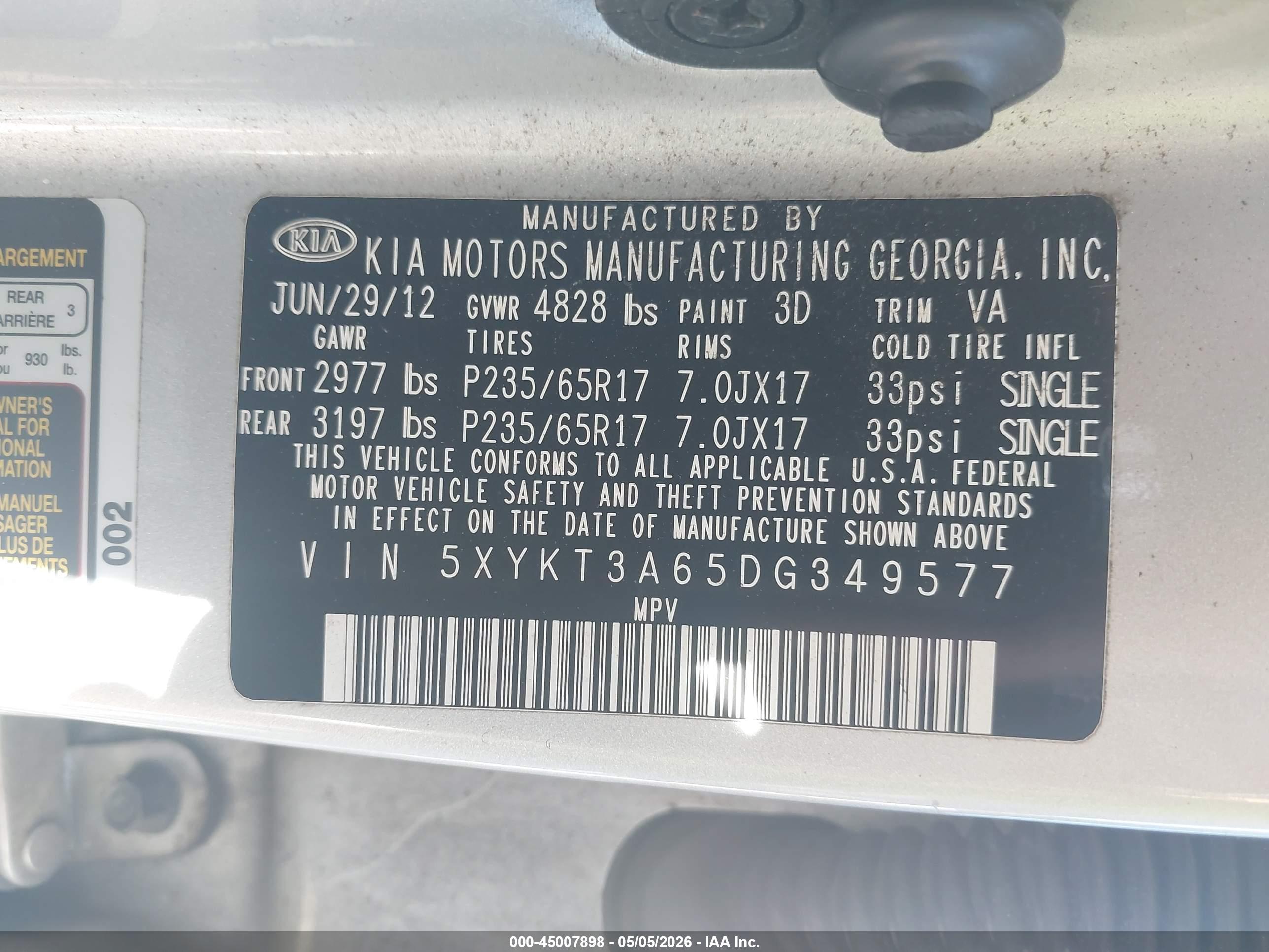 KIA SORENTO image 9