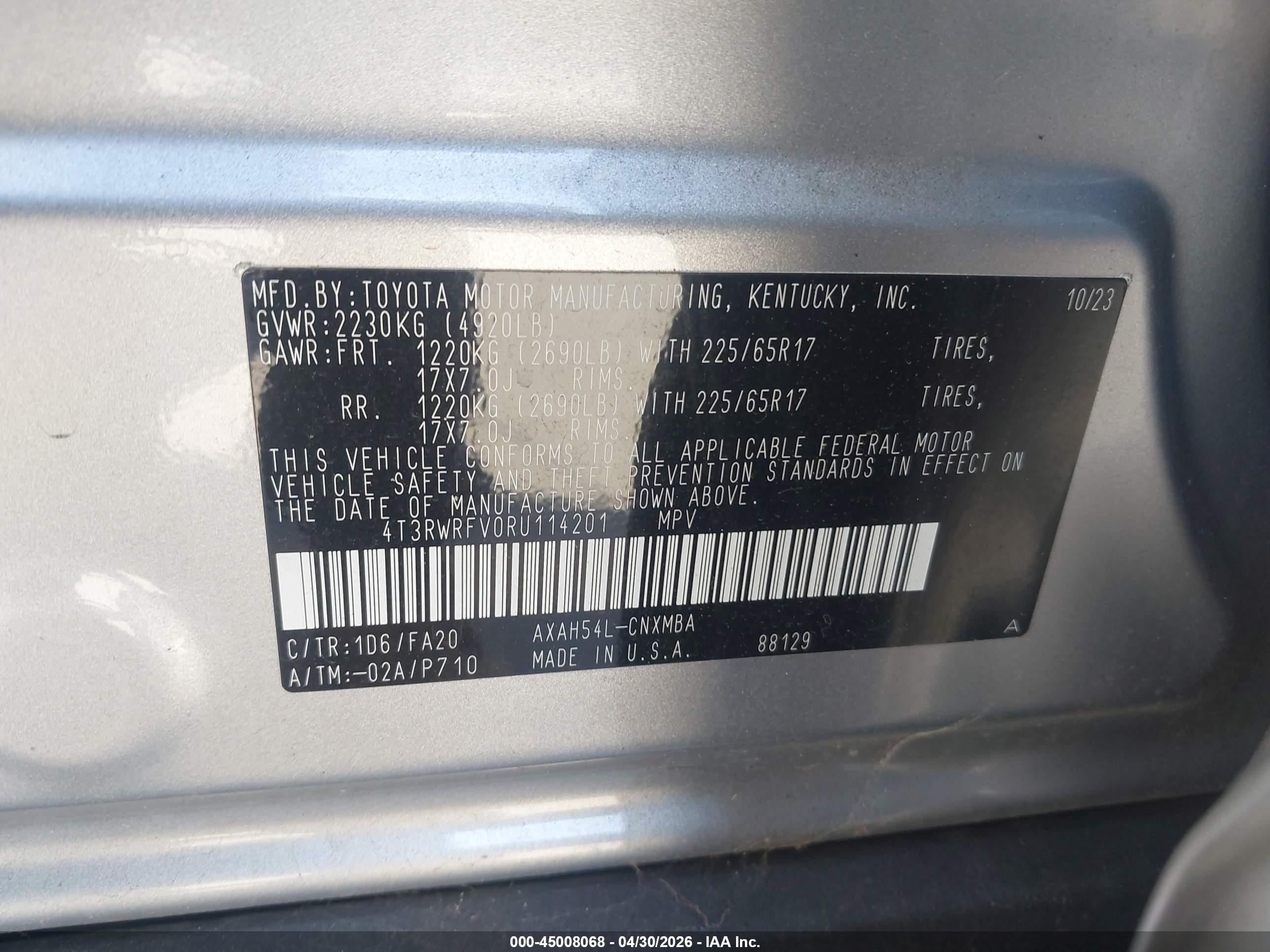 TOYOTA RAV4 image 9