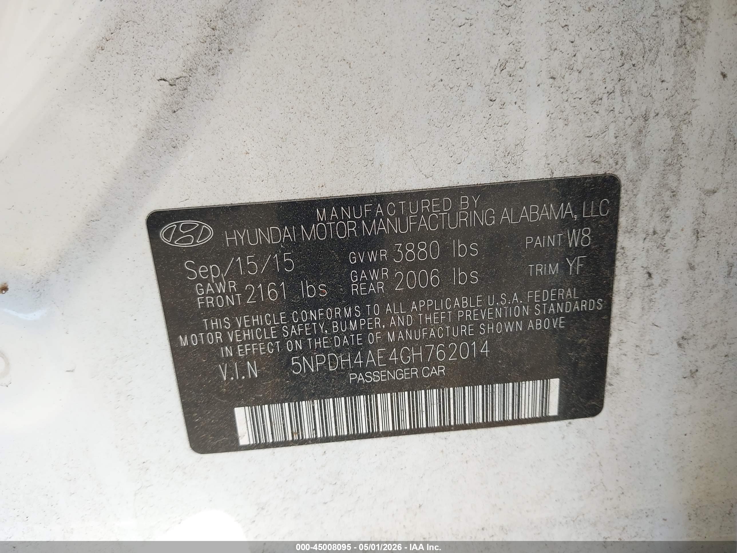 HYUNDAI ELANTRA image 9