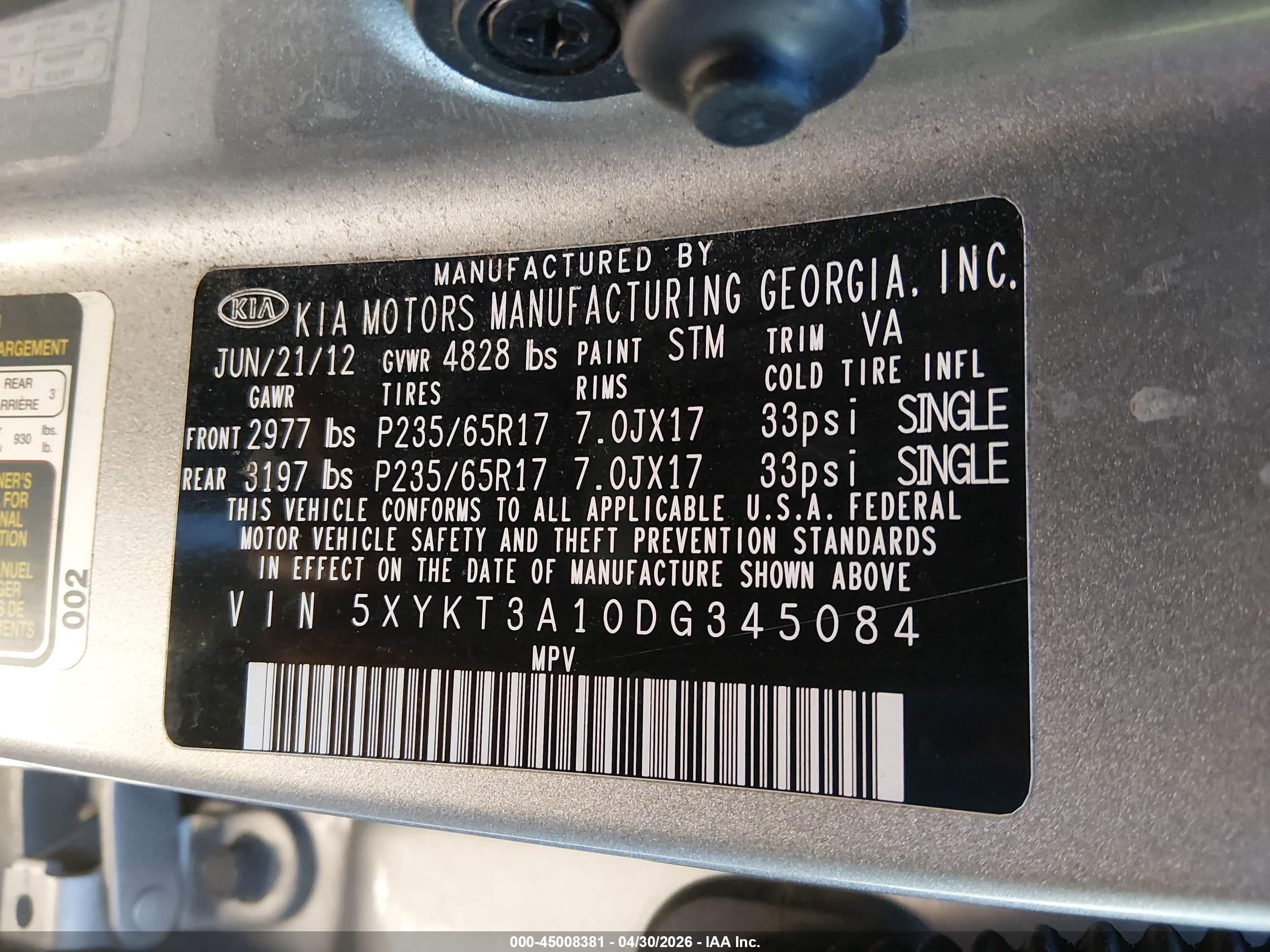 KIA SORENTO image 9