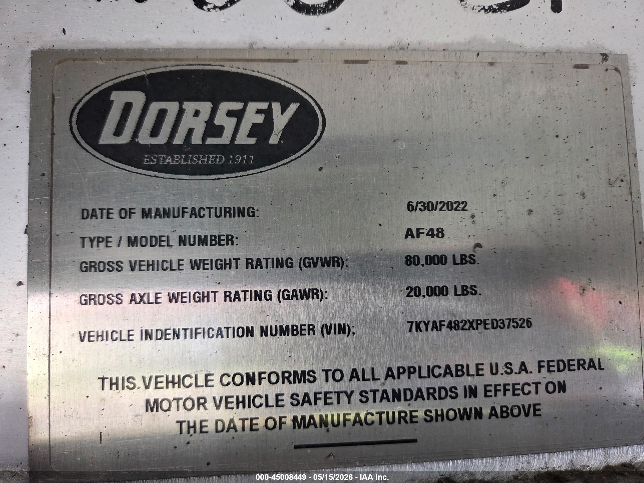 DORSEY TRAILERS image 11