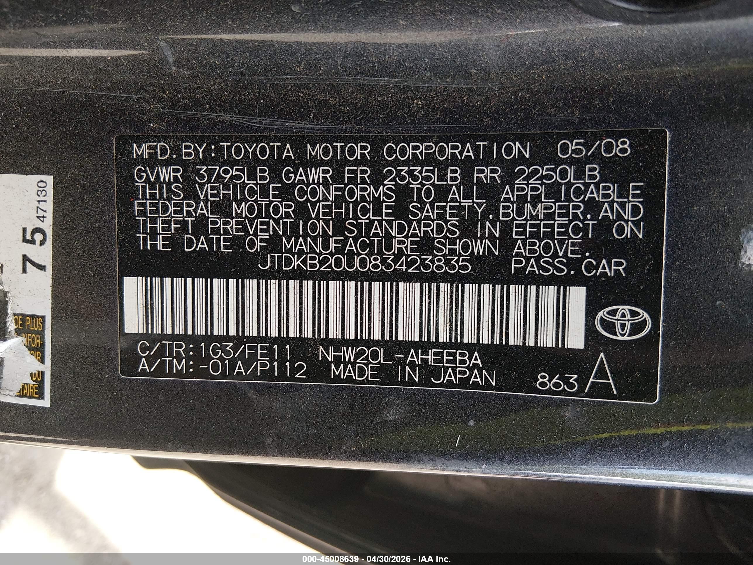 TOYOTA PRIUS image 9