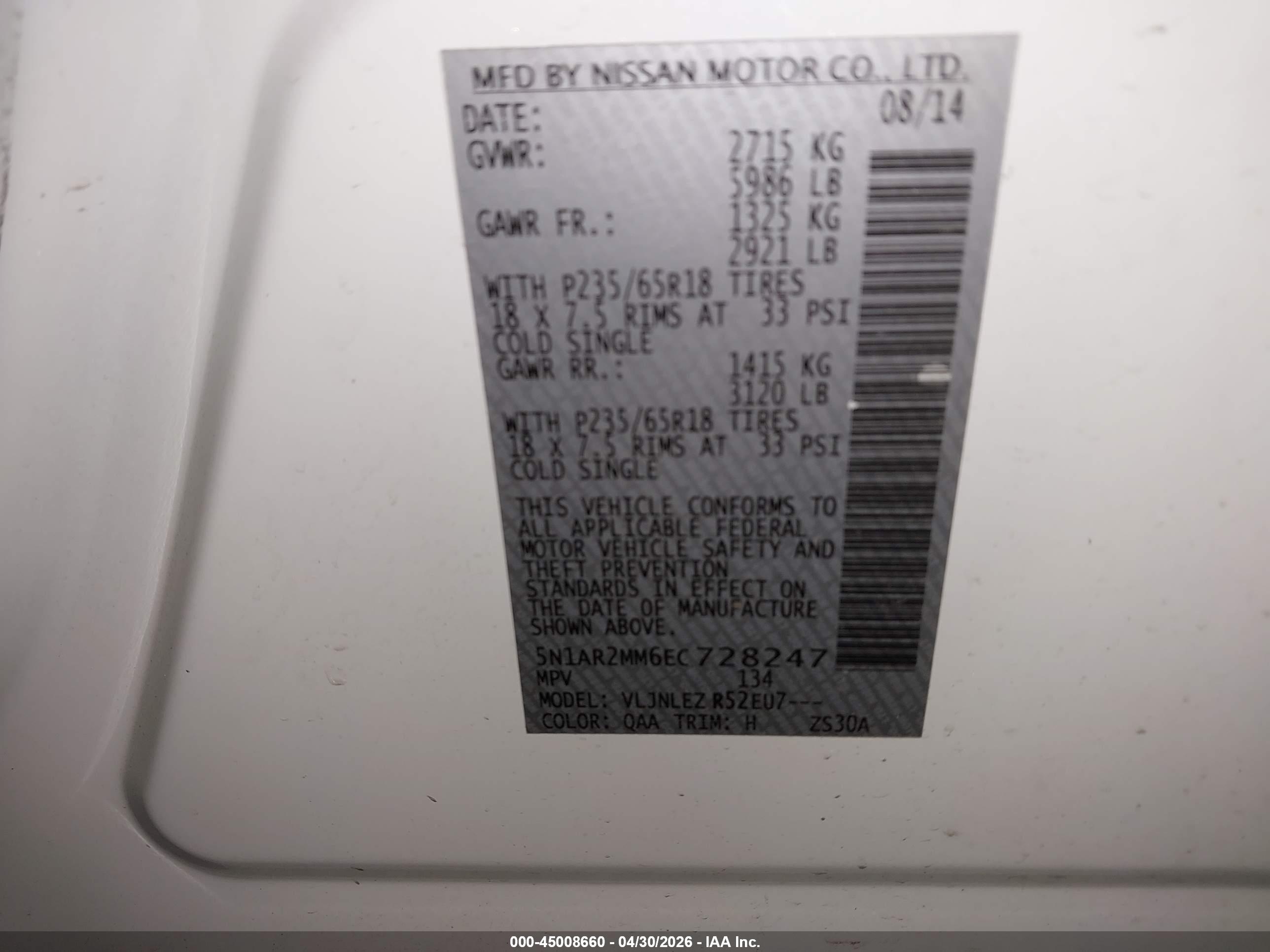 NISSAN PATHFINDER image 9