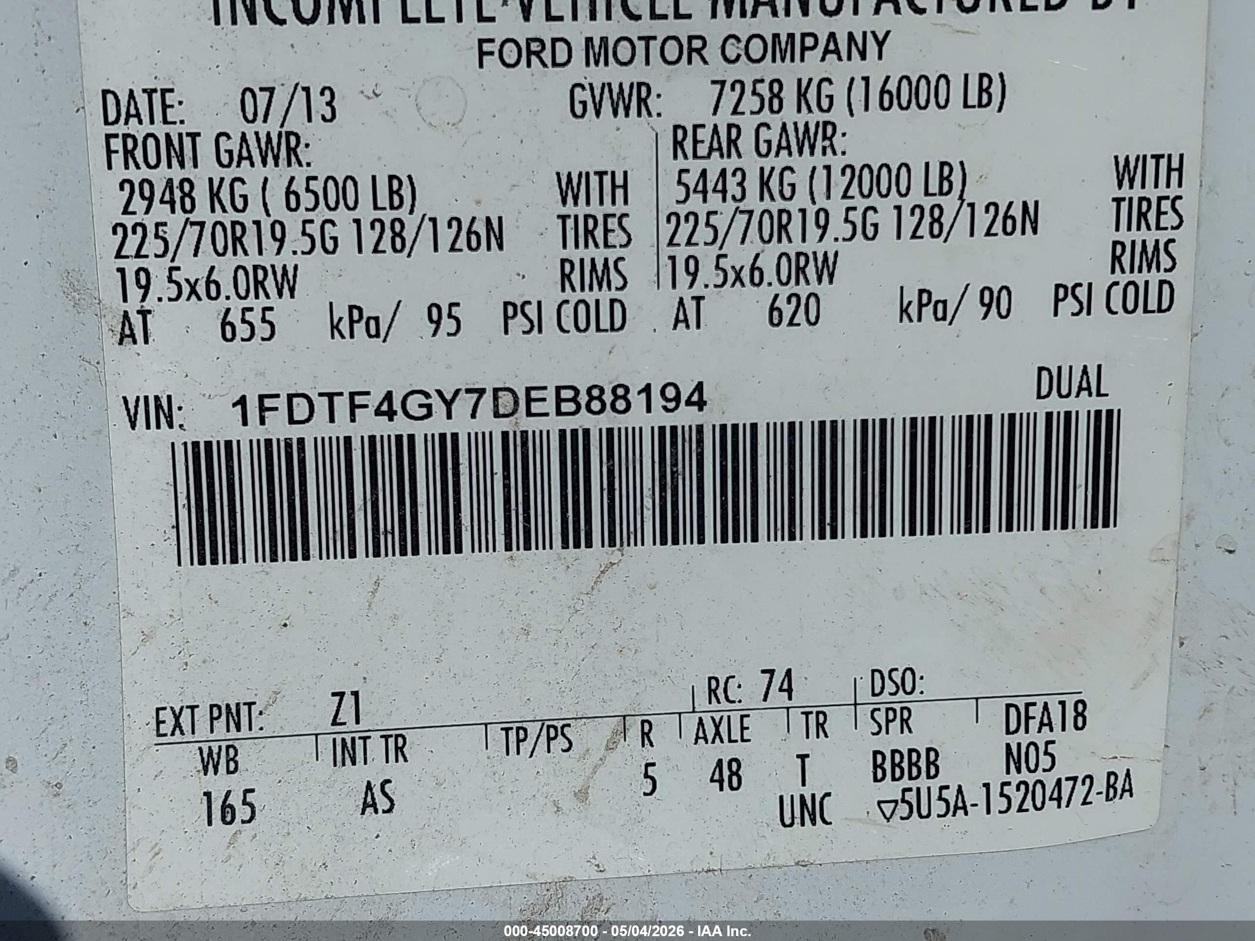 FORD F-450 image 9