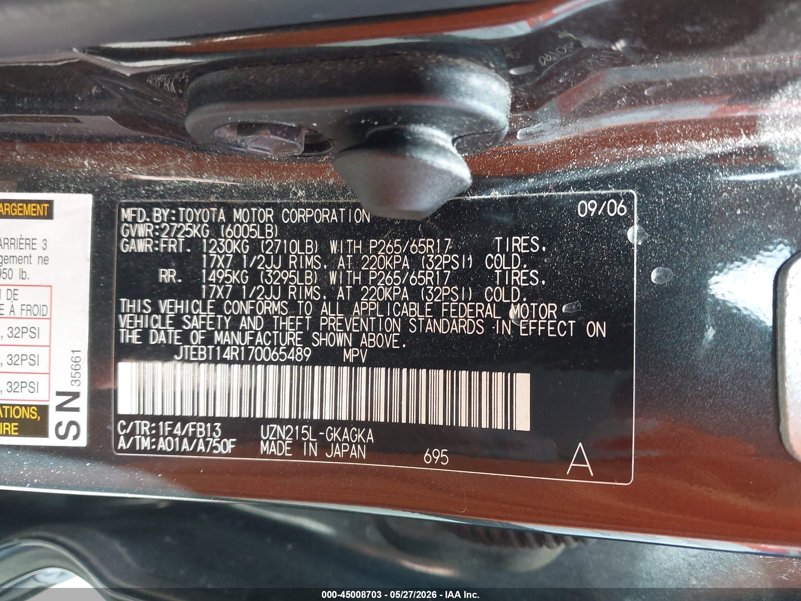 TOYOTA 4RUNNER image 9