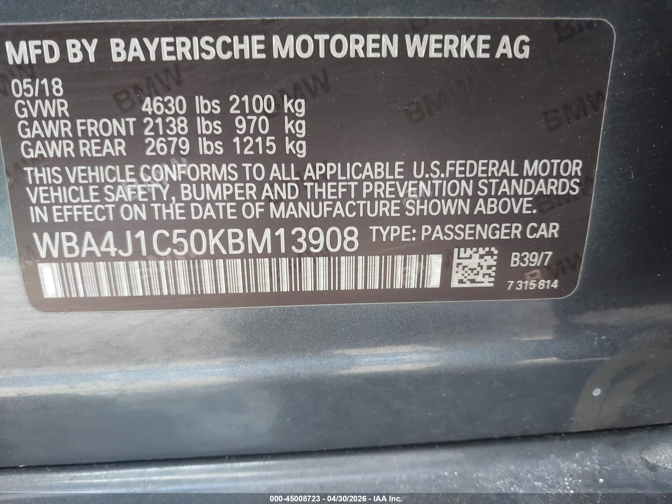 BMW 430I image 9