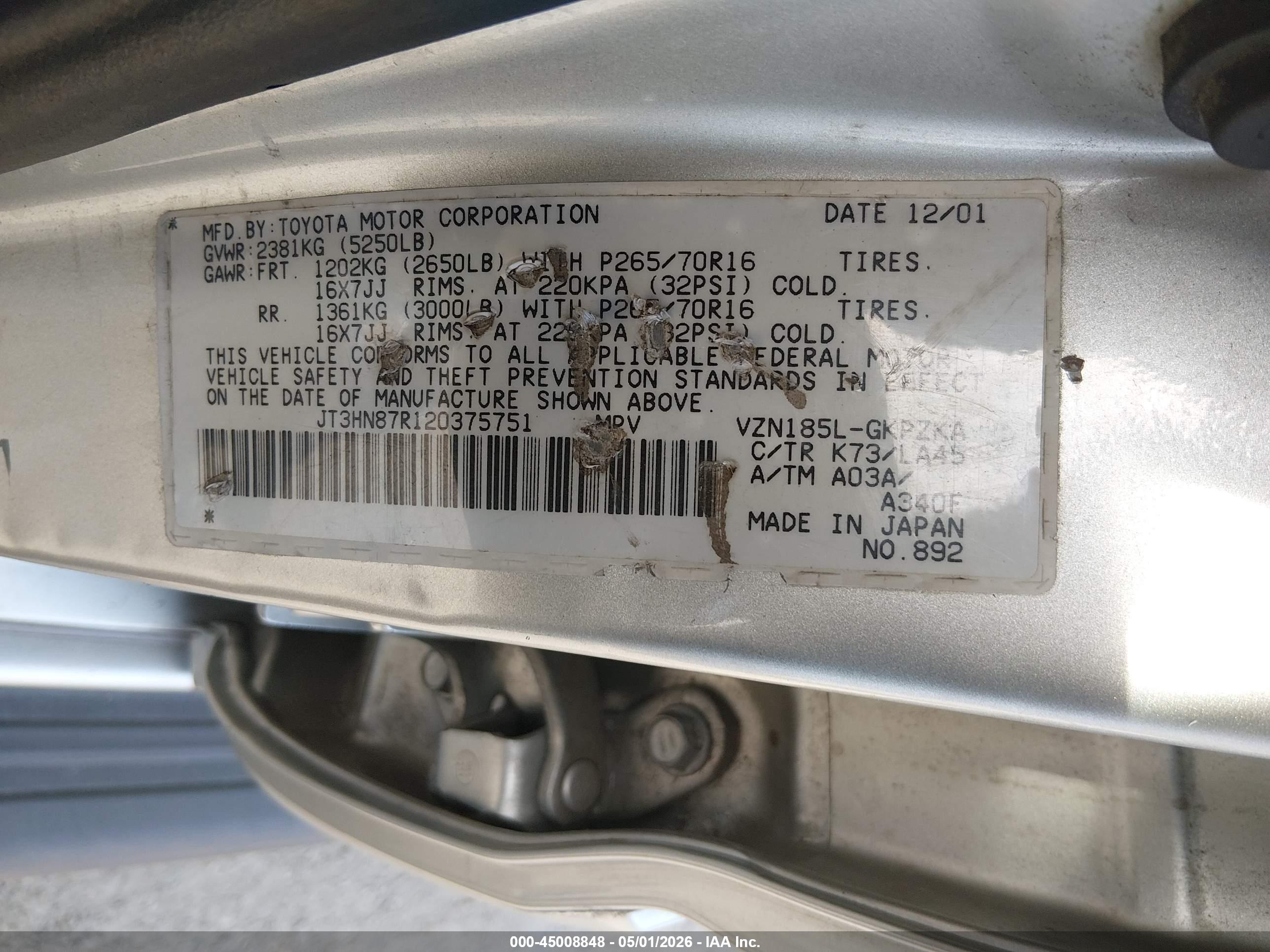 TOYOTA 4RUNNER image 9