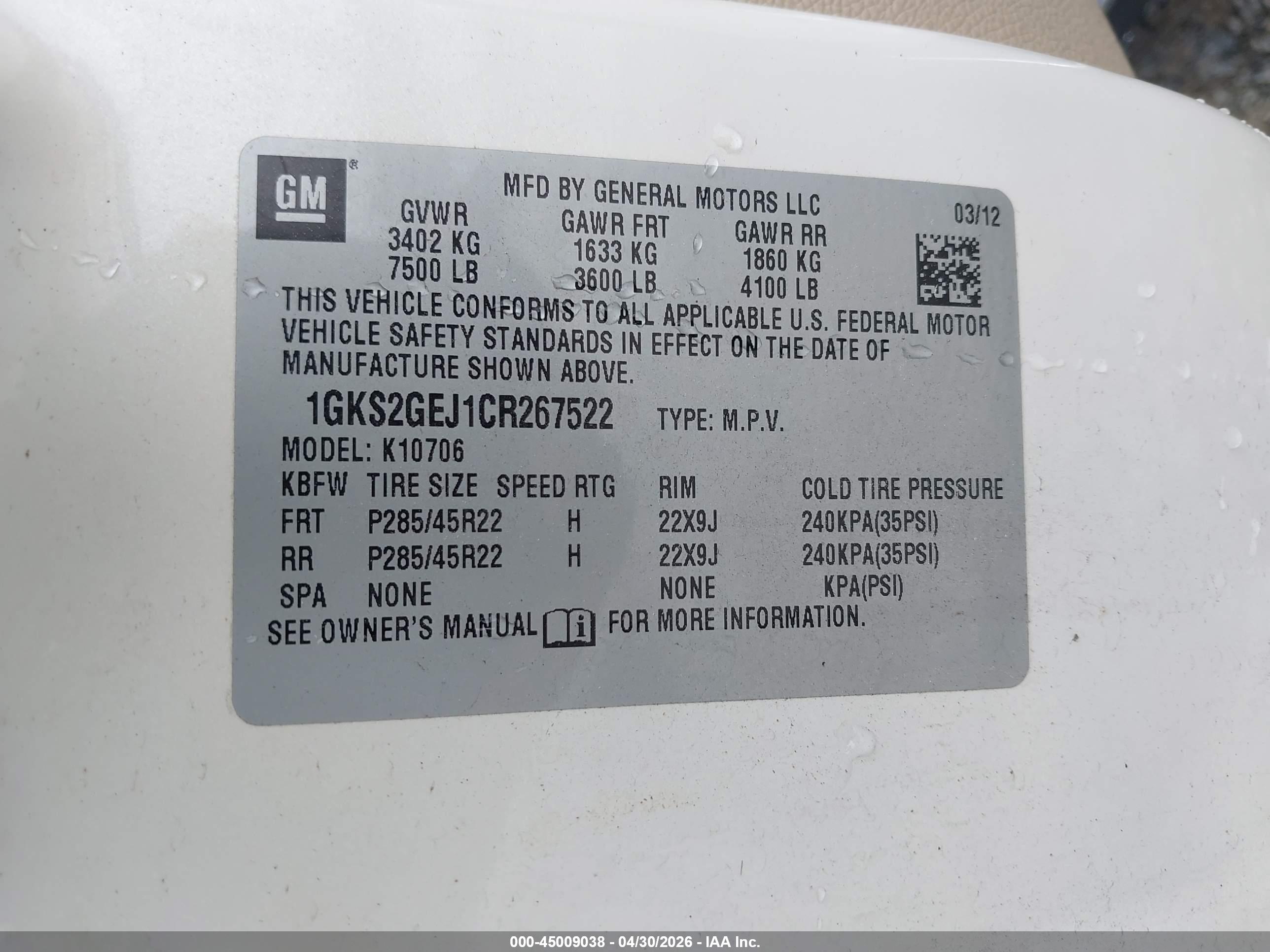 GMC YUKON image 9
