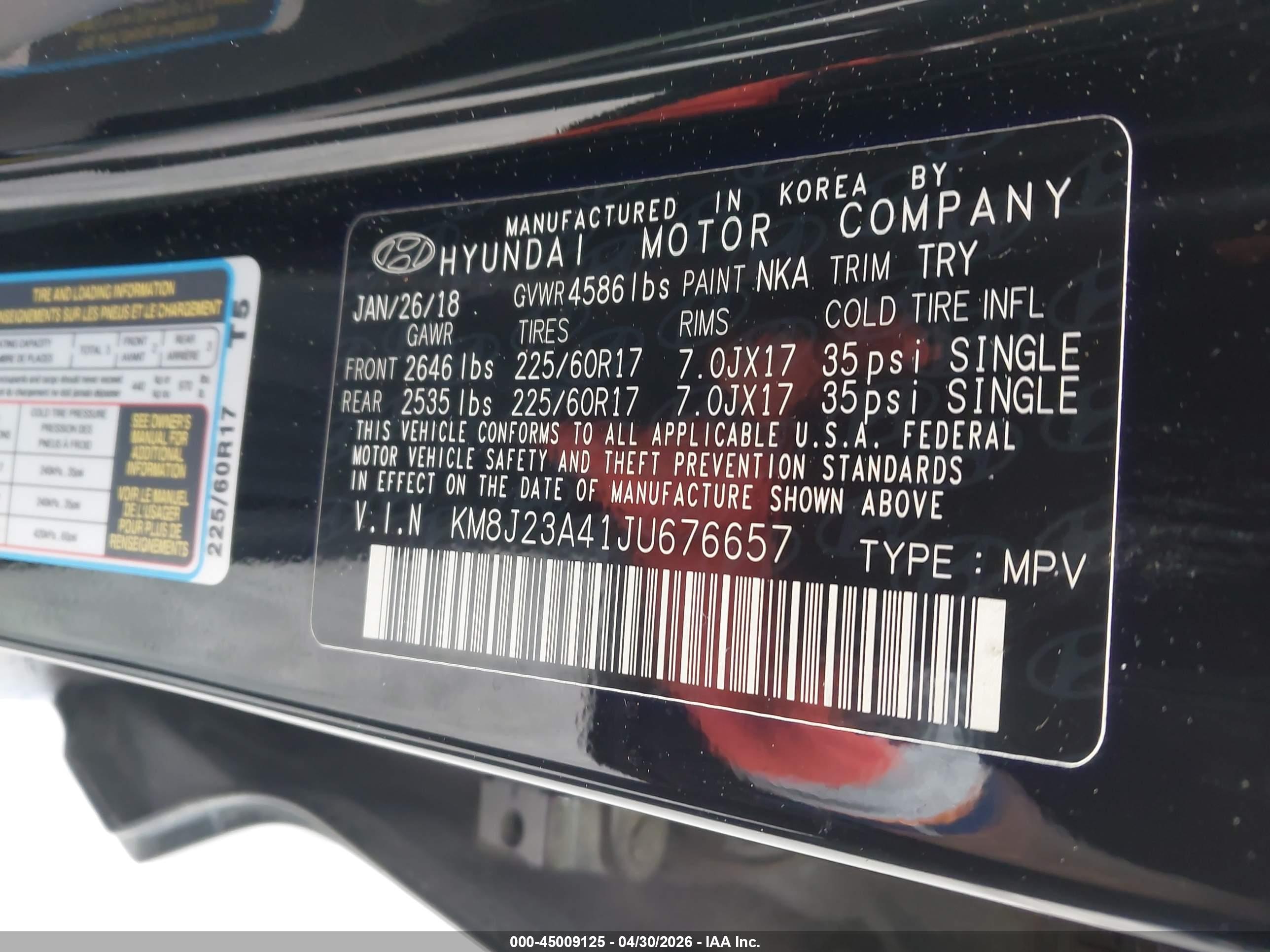HYUNDAI TUCSON image 9