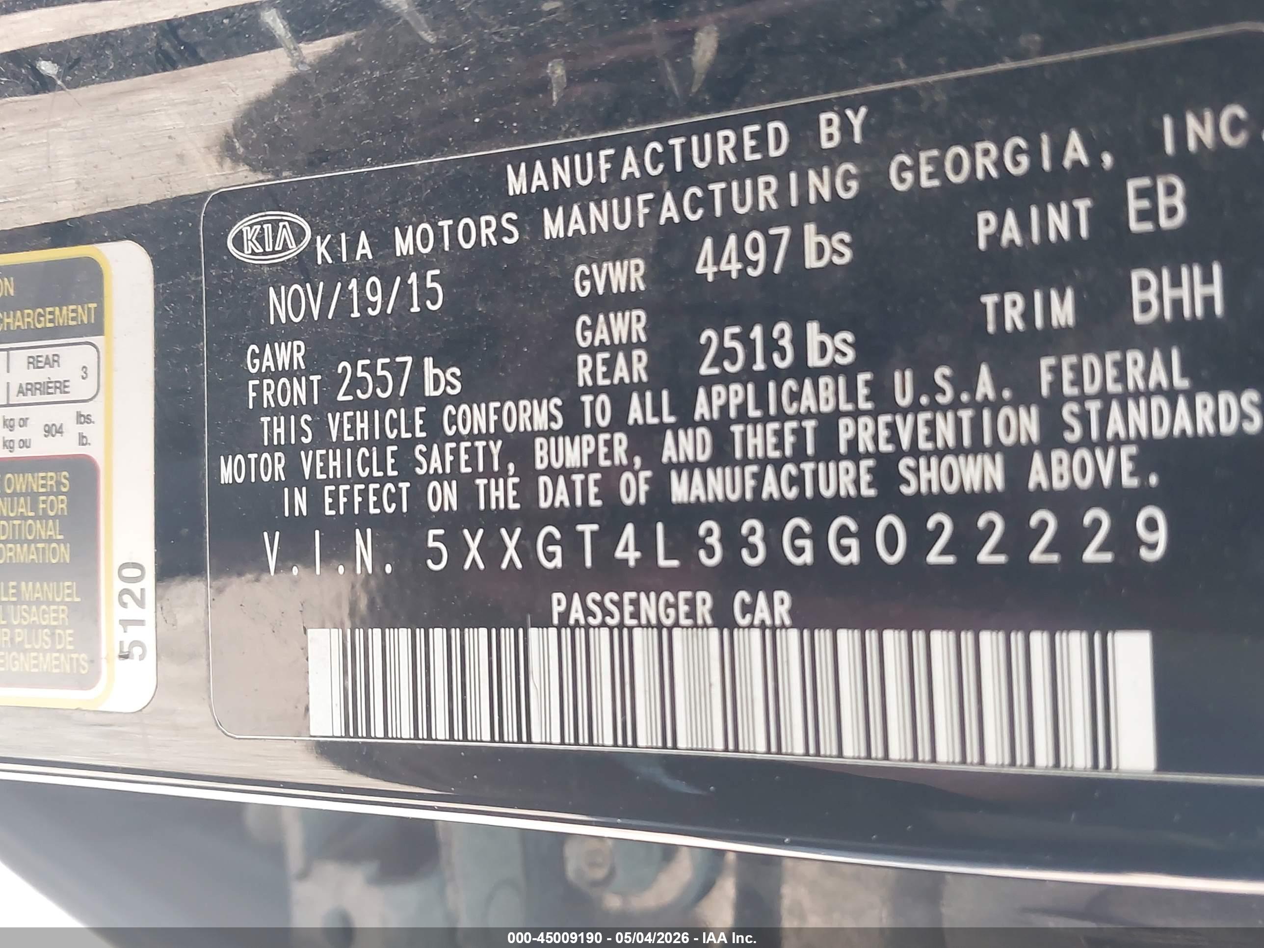 KIA OPTIMA image 9