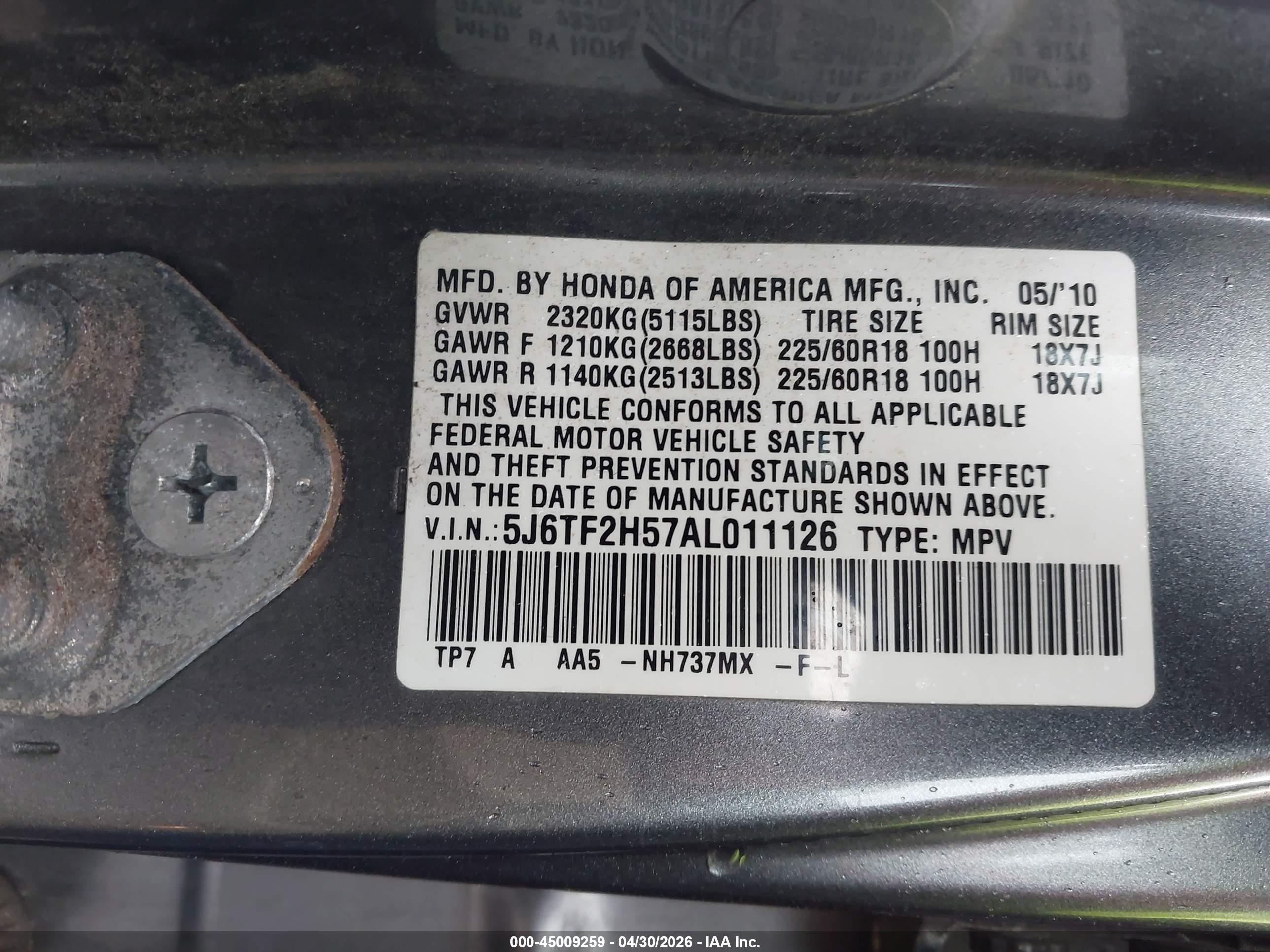 HONDA ACCORD image 9