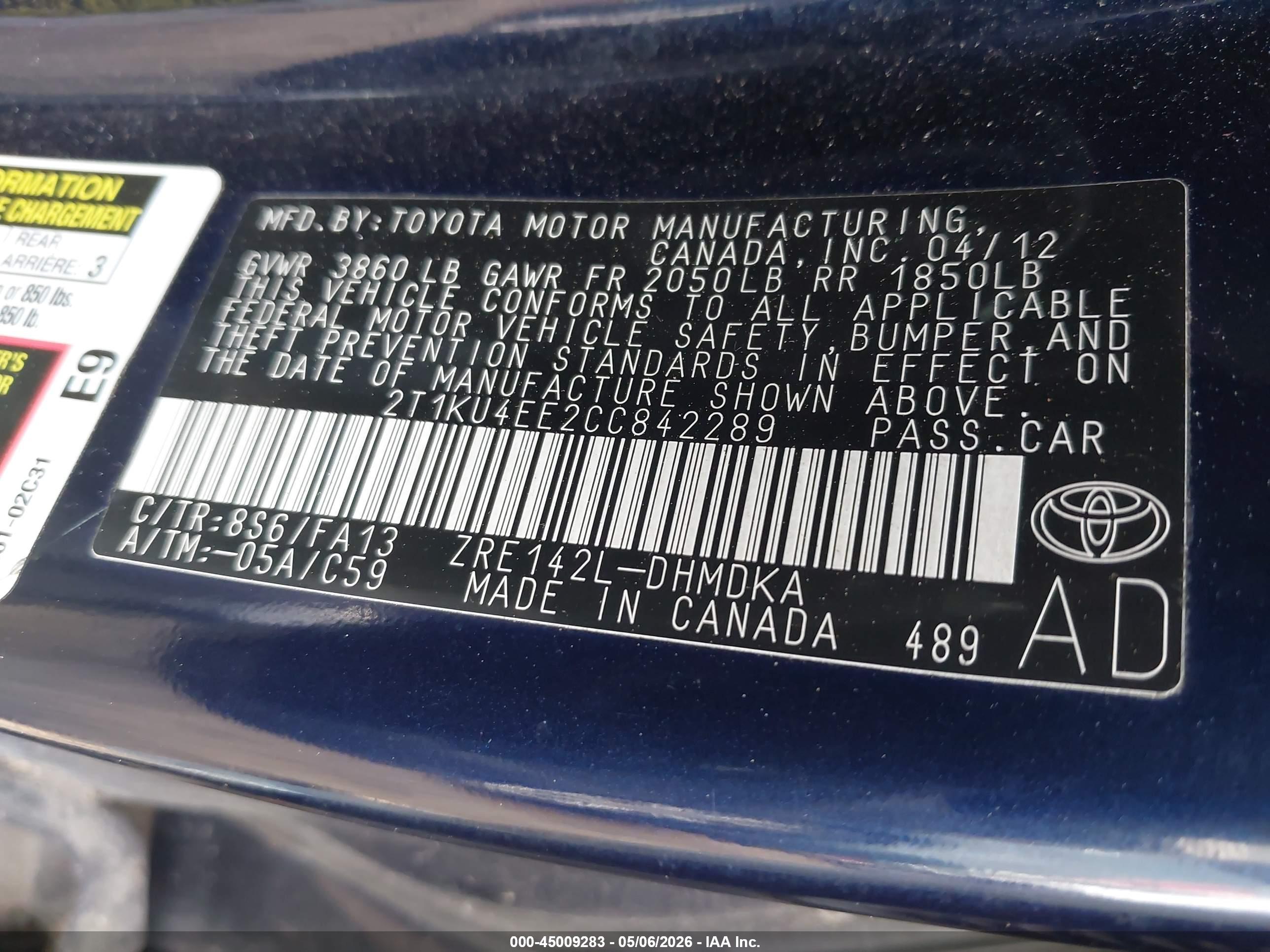TOYOTA MATRIX image 9