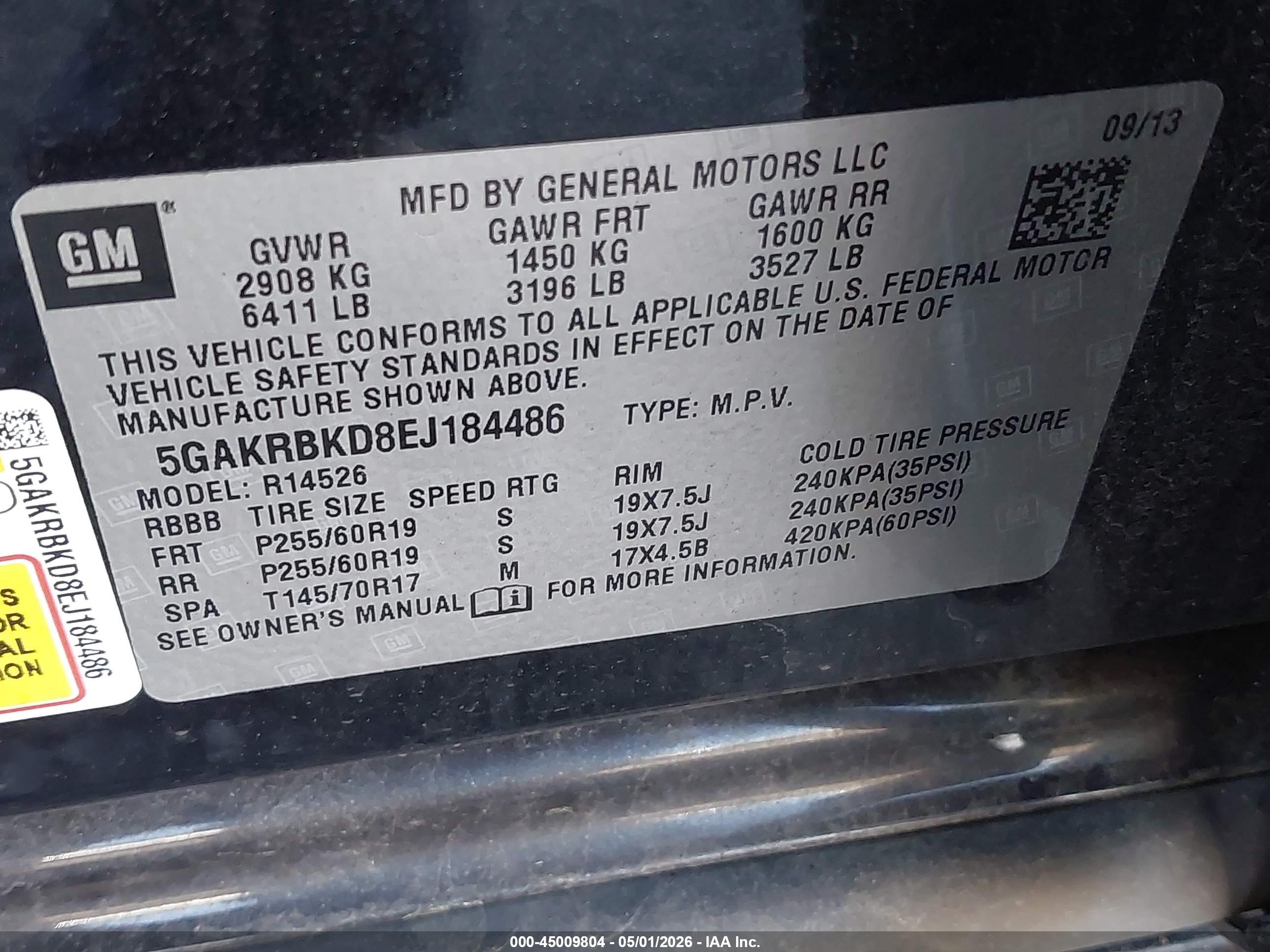 BUICK ENCLAVE image 9
