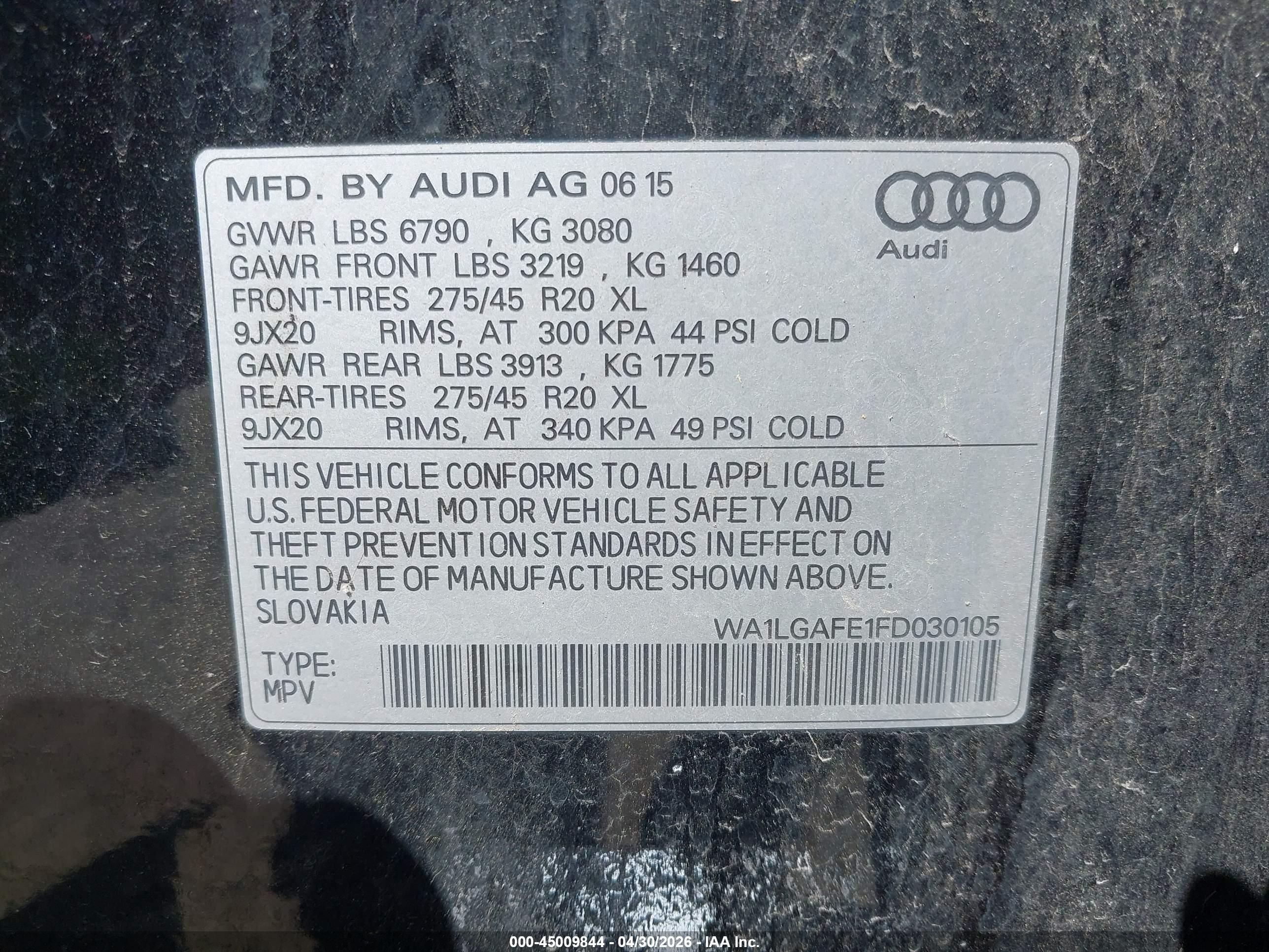 AUDI Q7 image 9