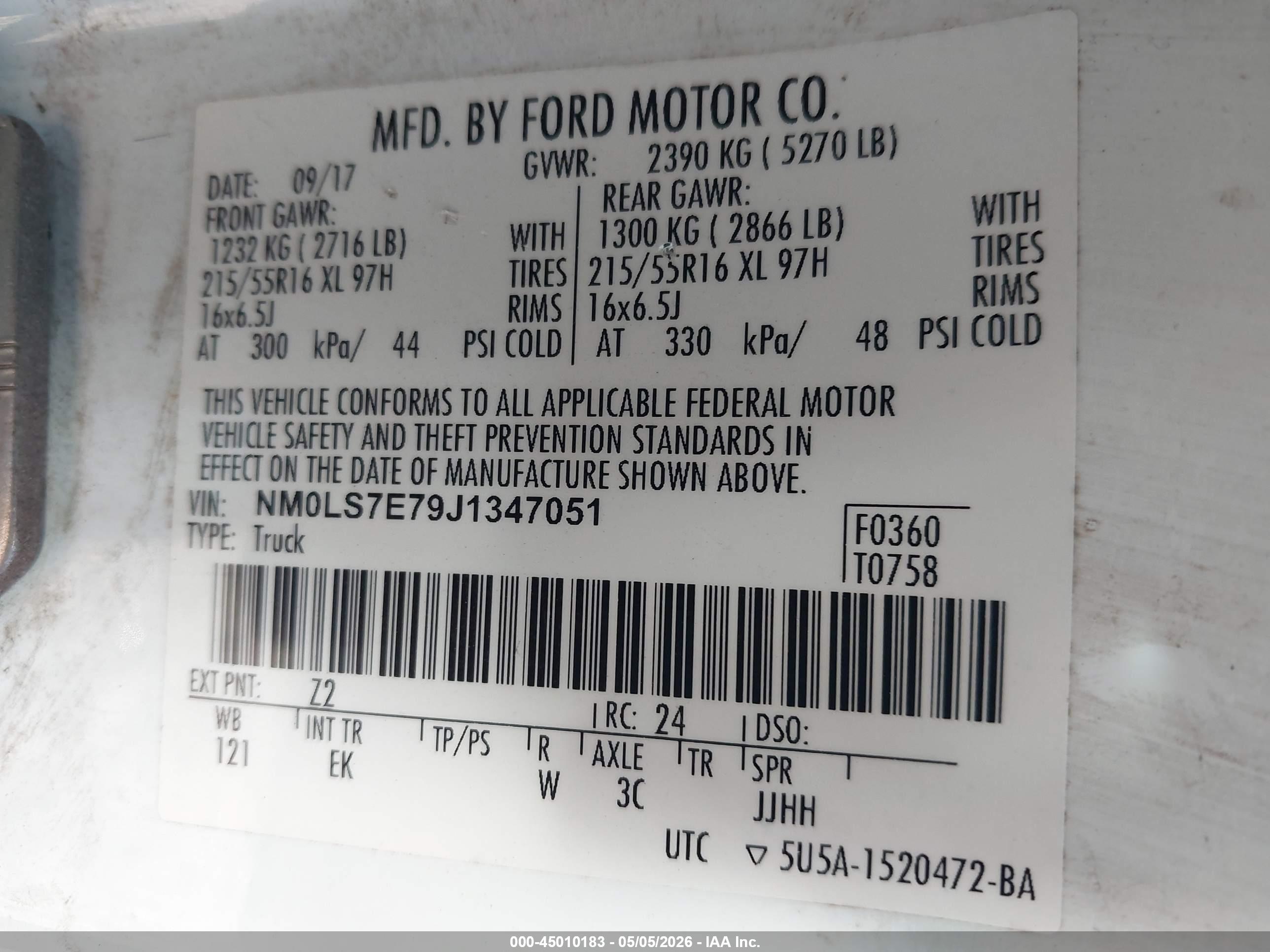 FORD TRANSIT image 9