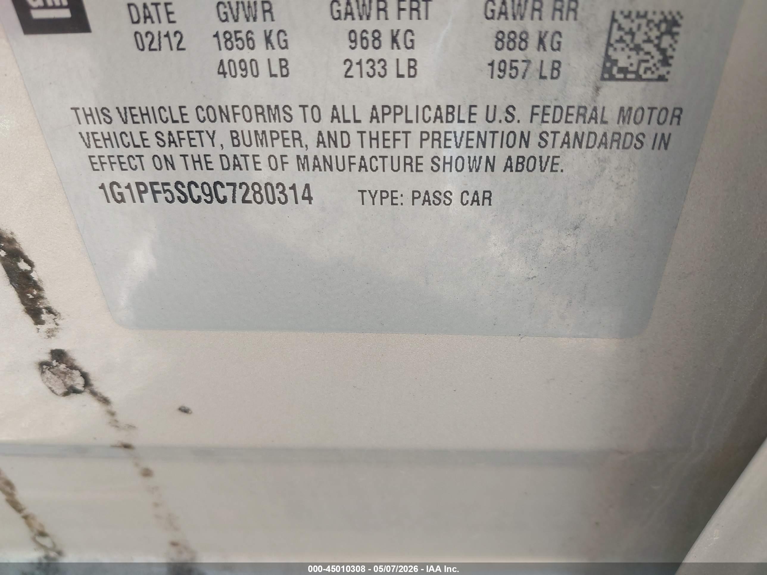 CHEVROLET CRUZE image 9