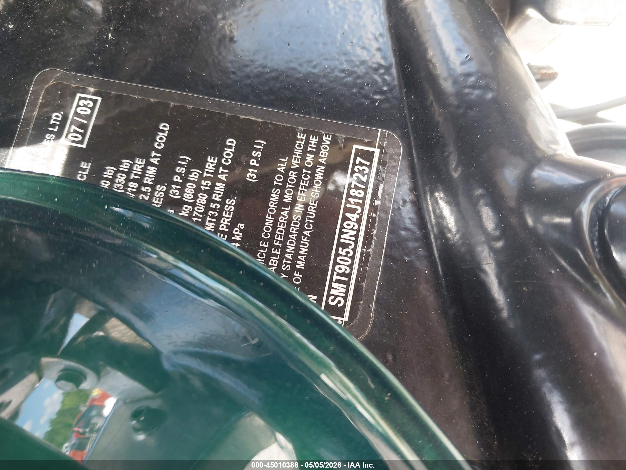TRIUMPH MOTORCYCLE image 10