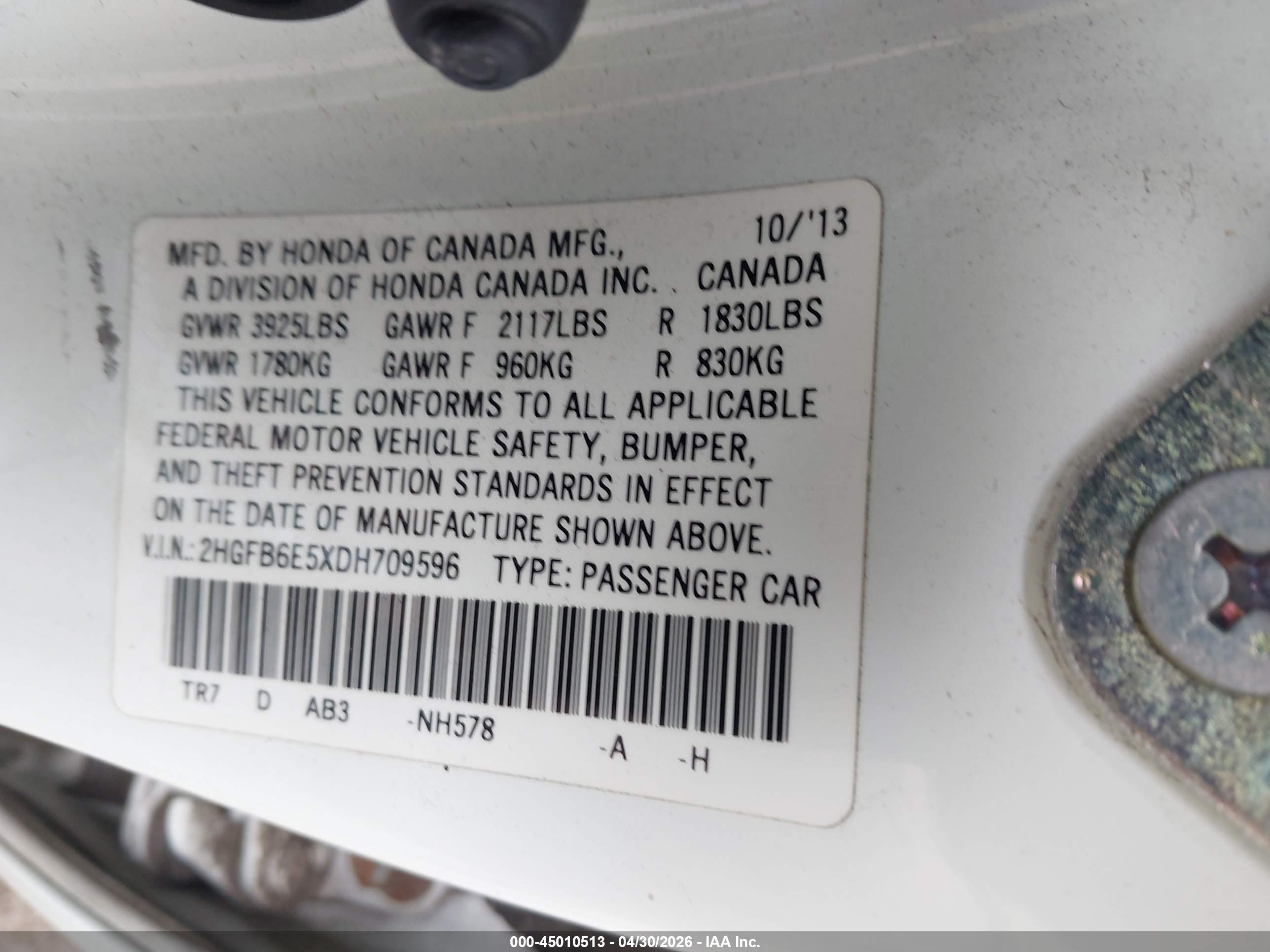 HONDA CIVIC image 9