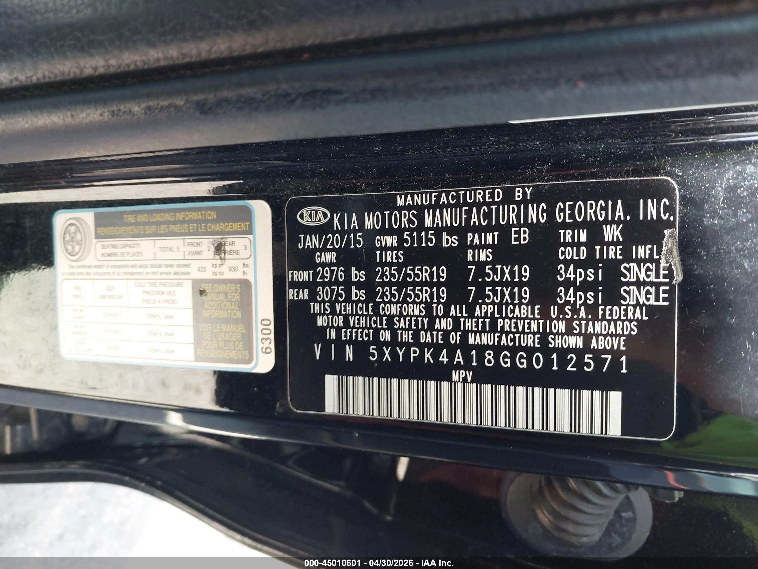 KIA SORENTO image 9