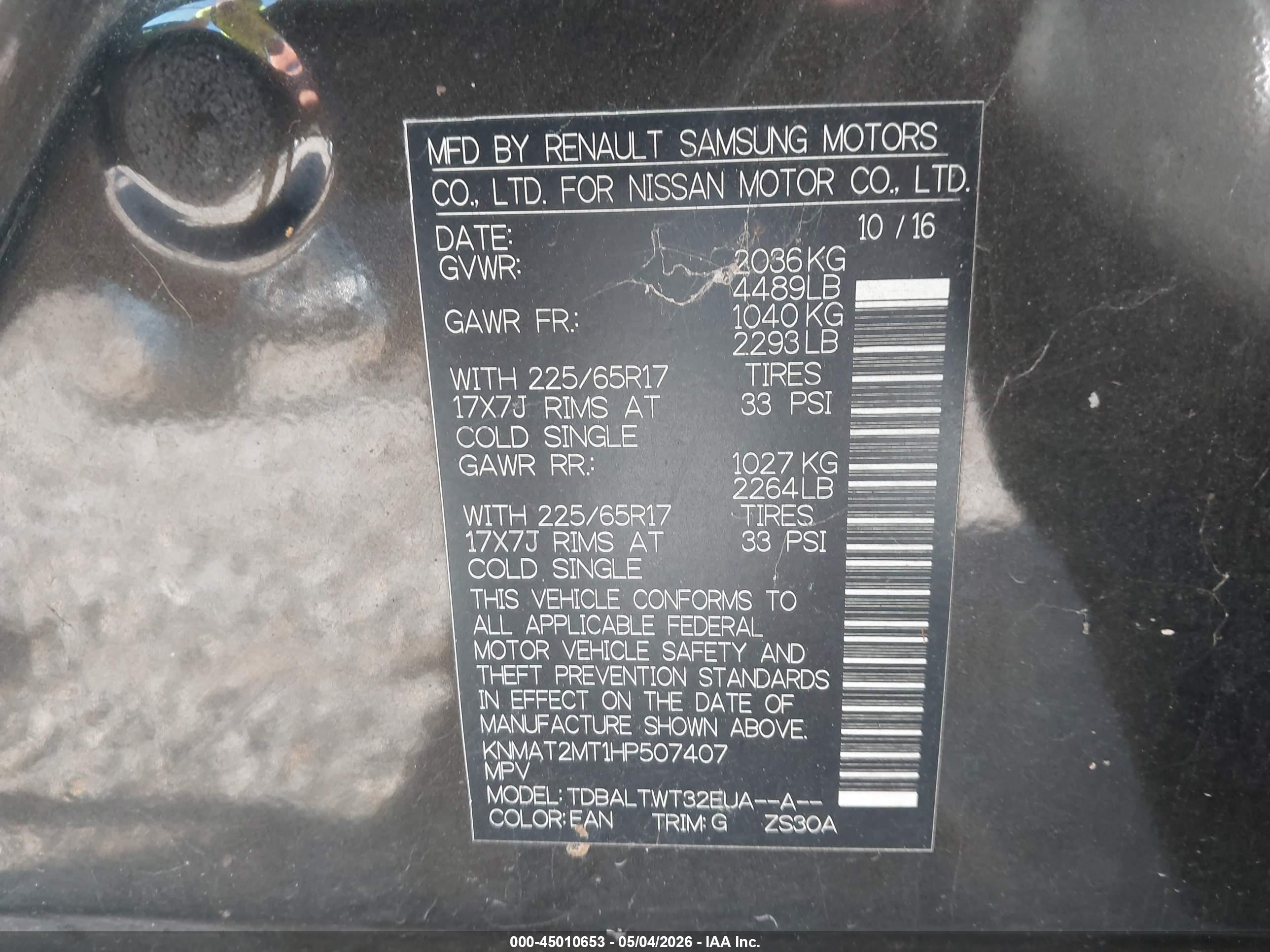 NISSAN ROGUE image 9