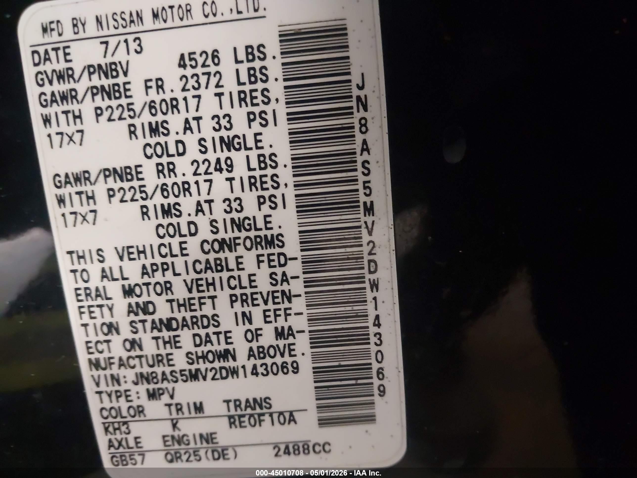 NISSAN ROGUE image 9