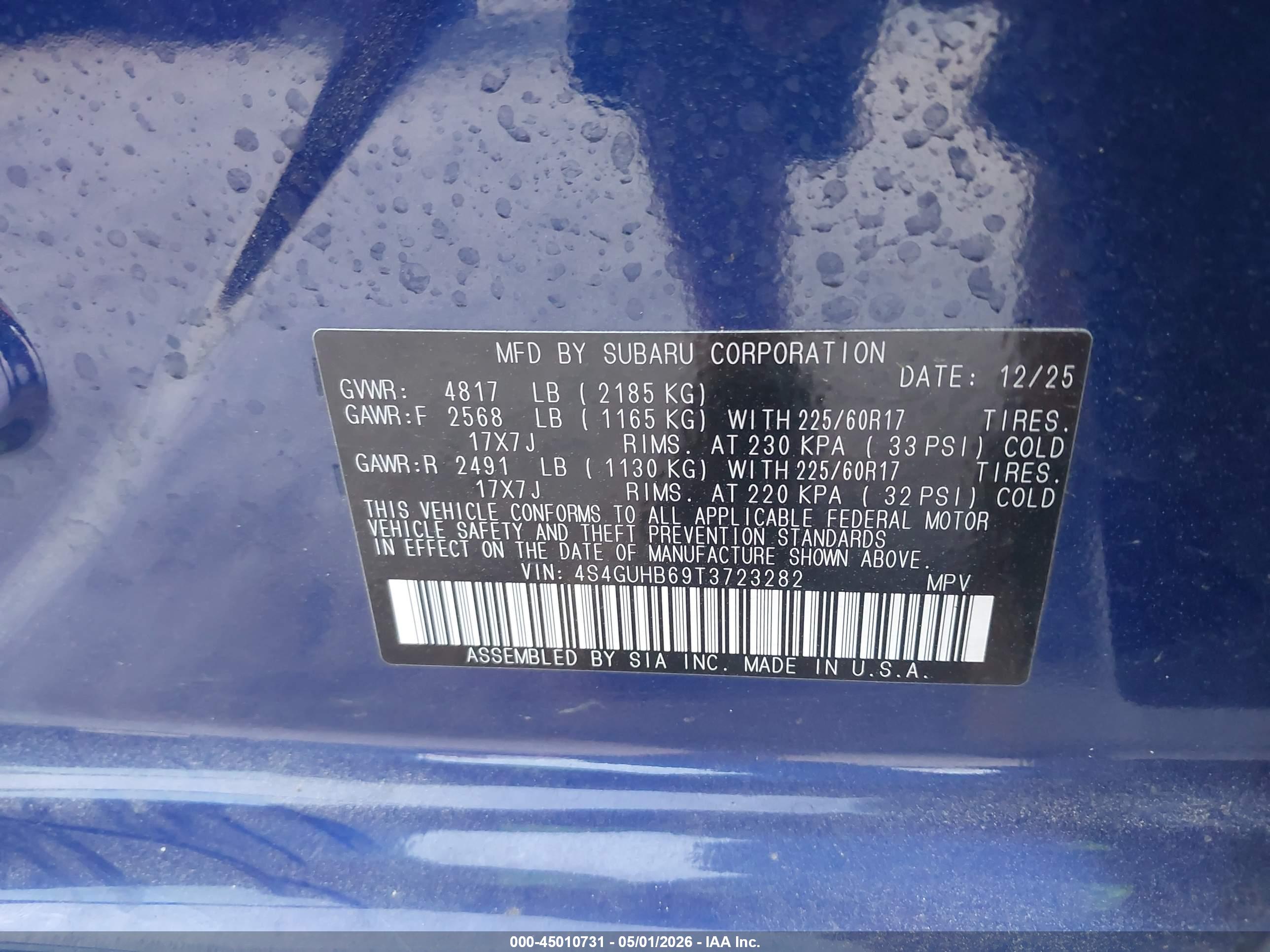 SUBARU CROSSTREK image 9