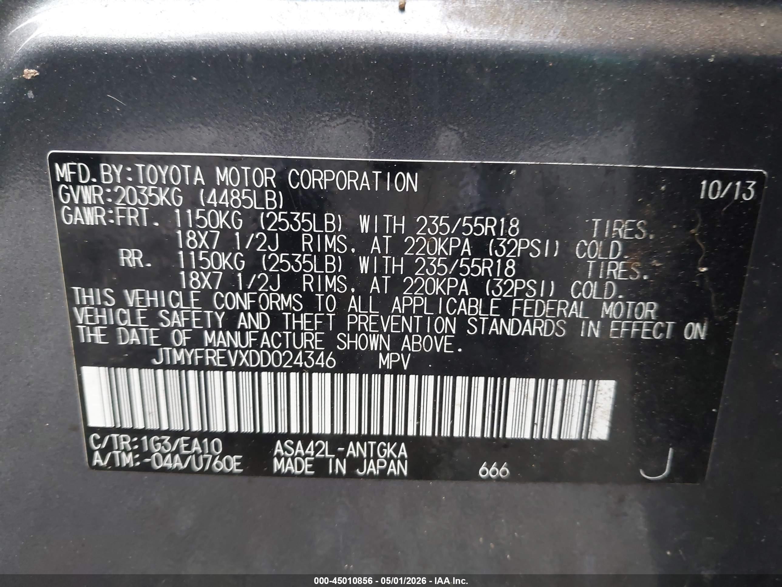 TOYOTA RAV4 image 9