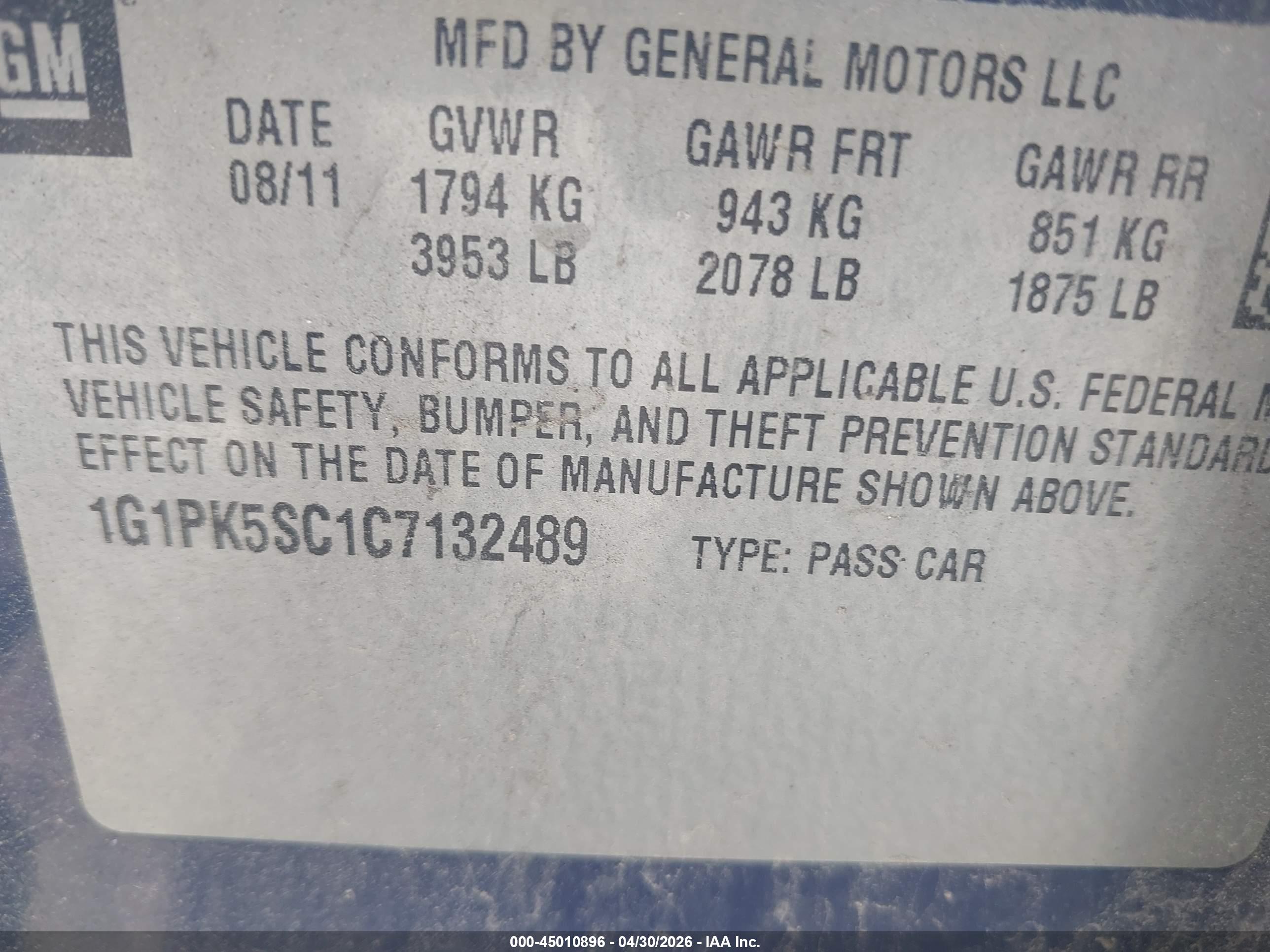 CHEVROLET CRUZE image 9