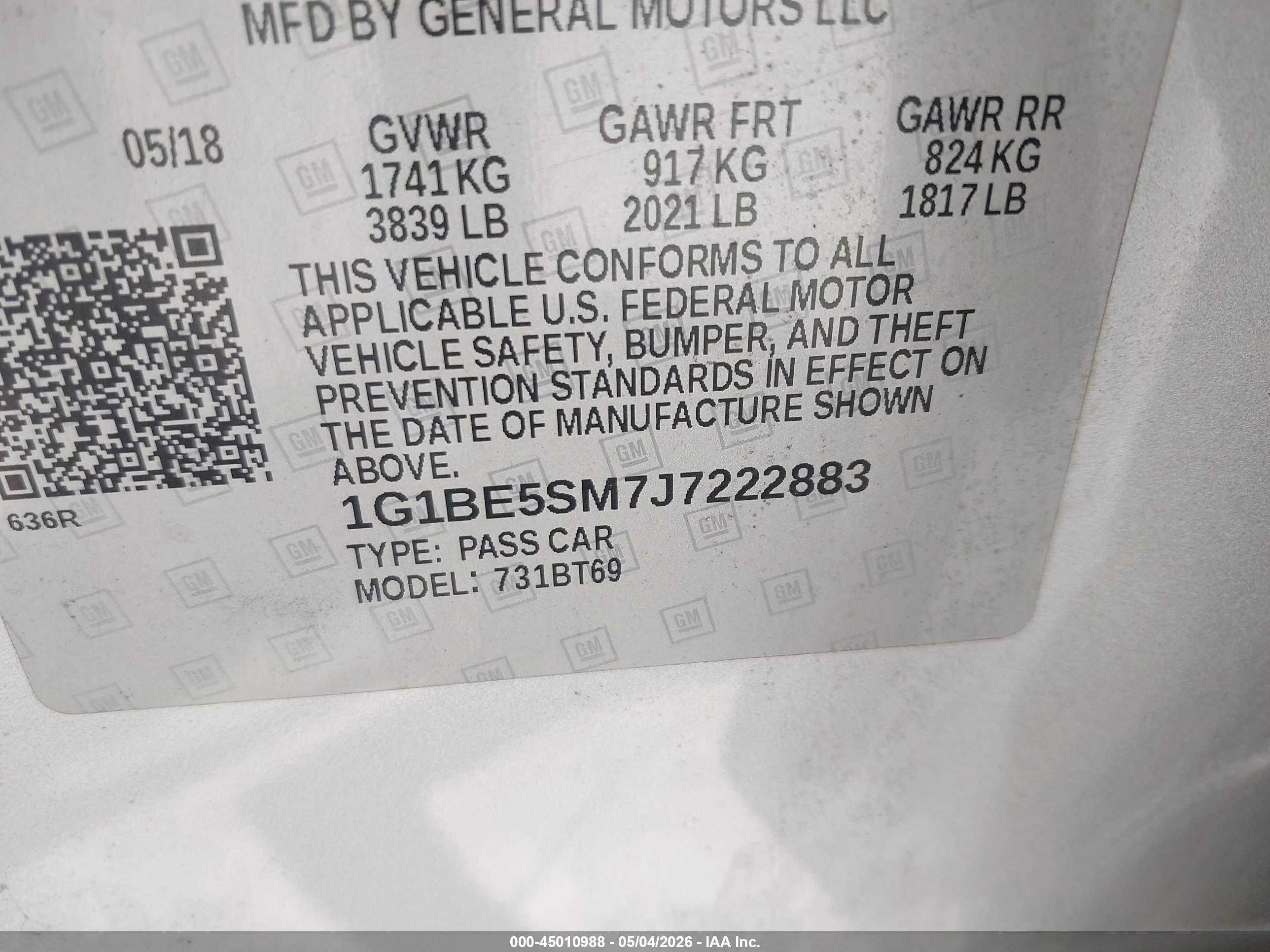 CHEVROLET CRUZE image 9
