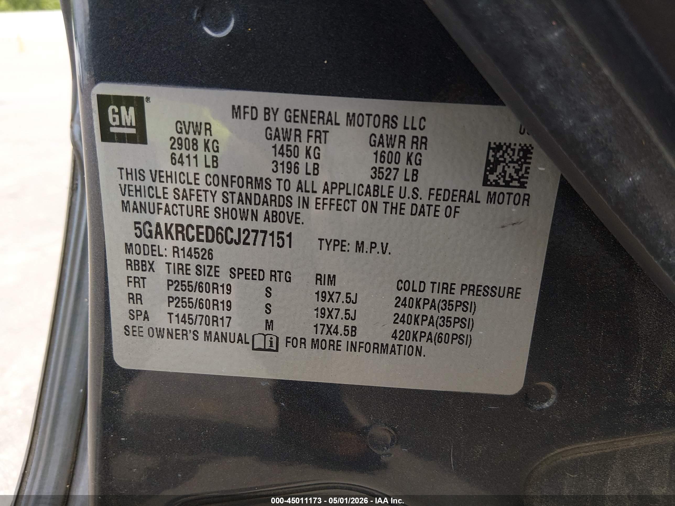BUICK ENCLAVE image 9