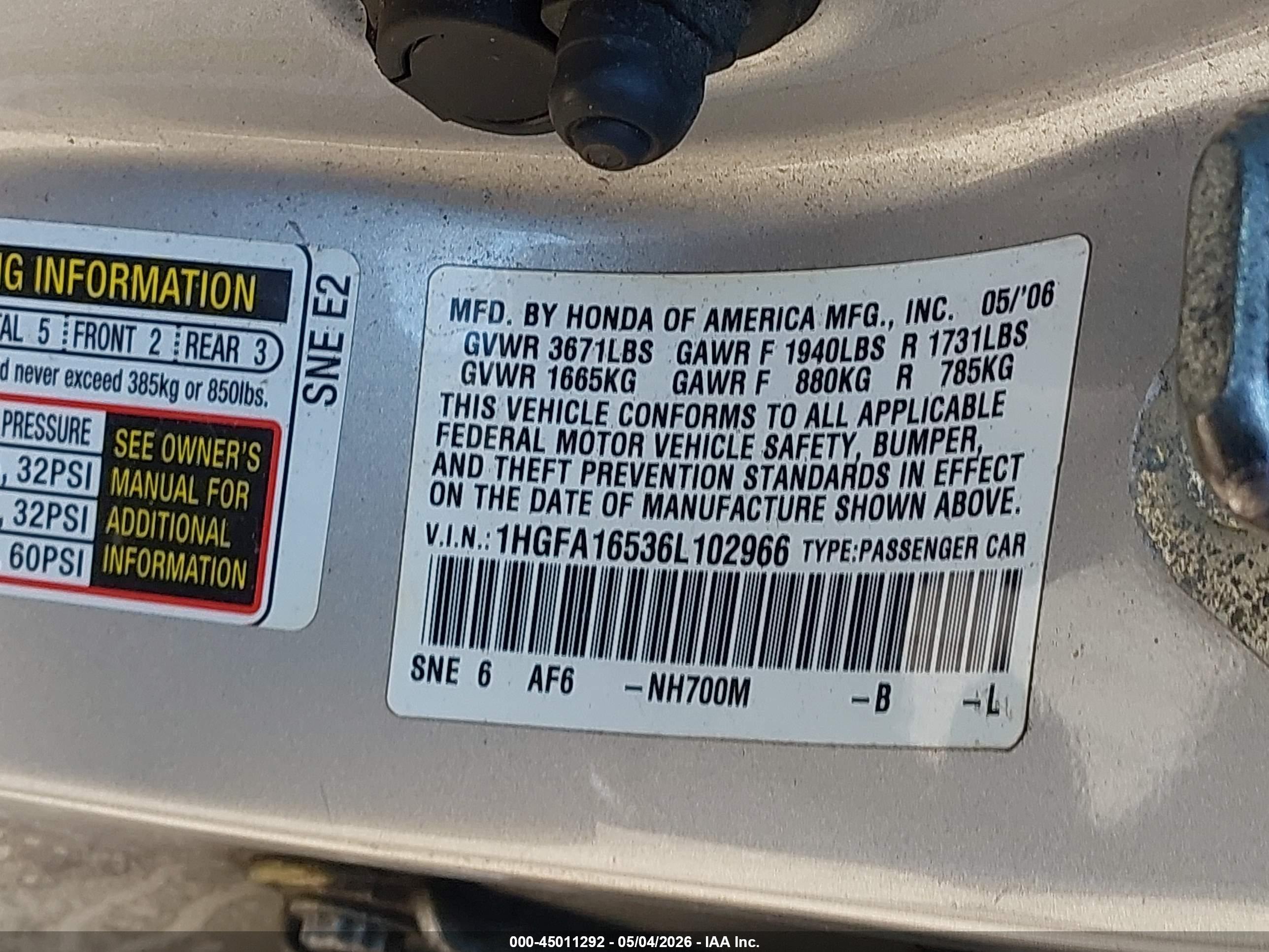 HONDA CIVIC image 9