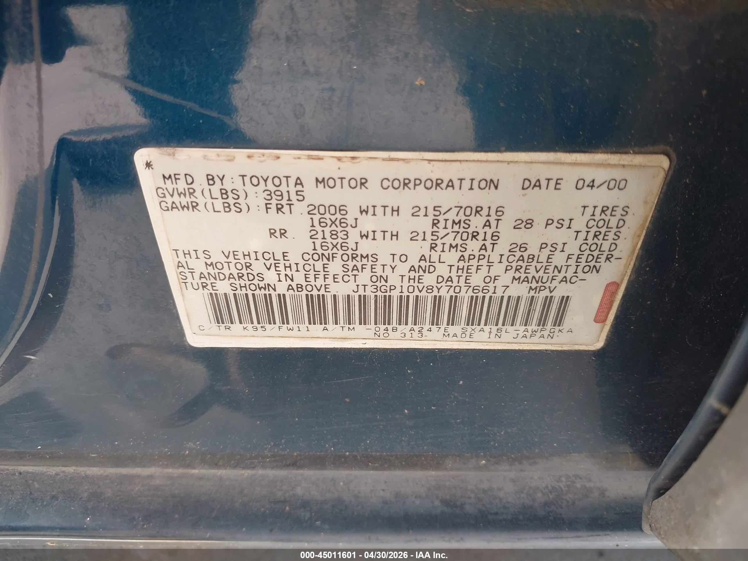TOYOTA RAV4 image 9