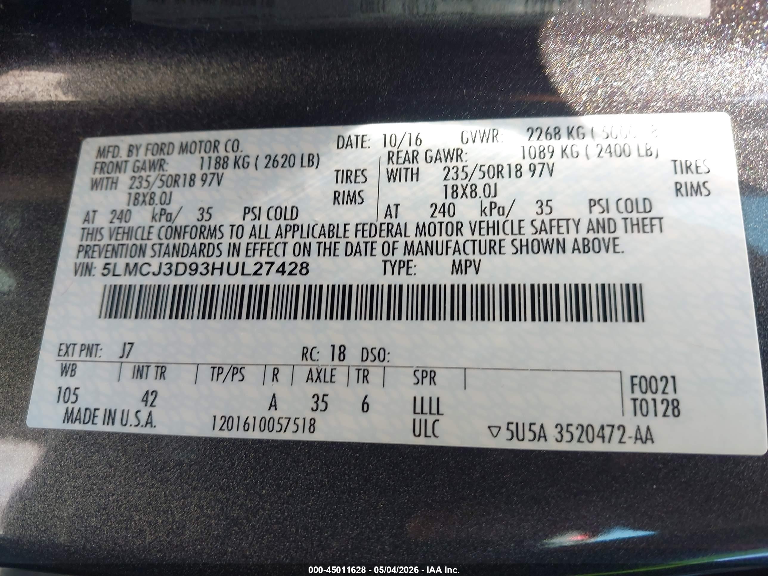 LINCOLN MKC image 9