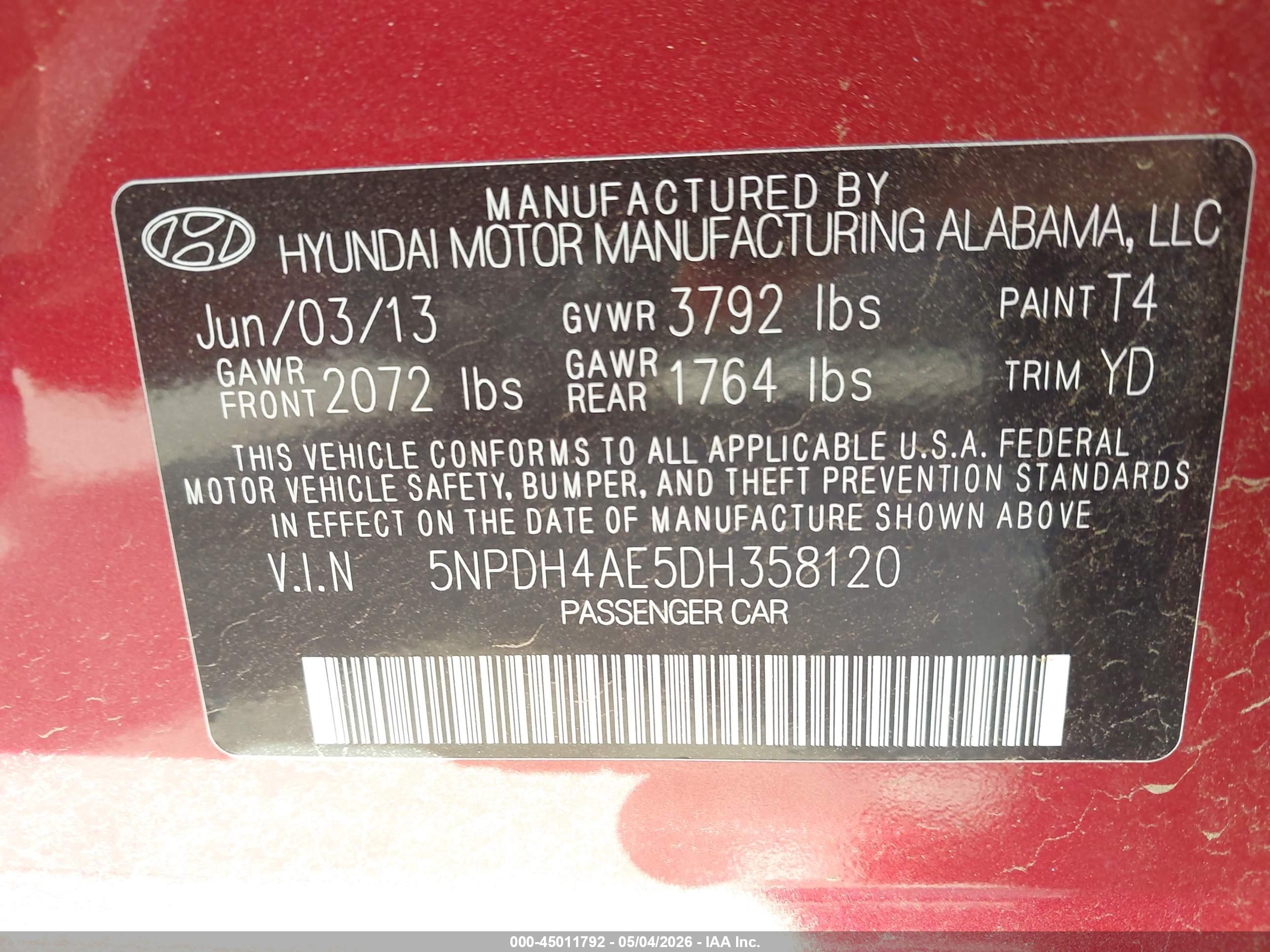 HYUNDAI ELANTRA image 9