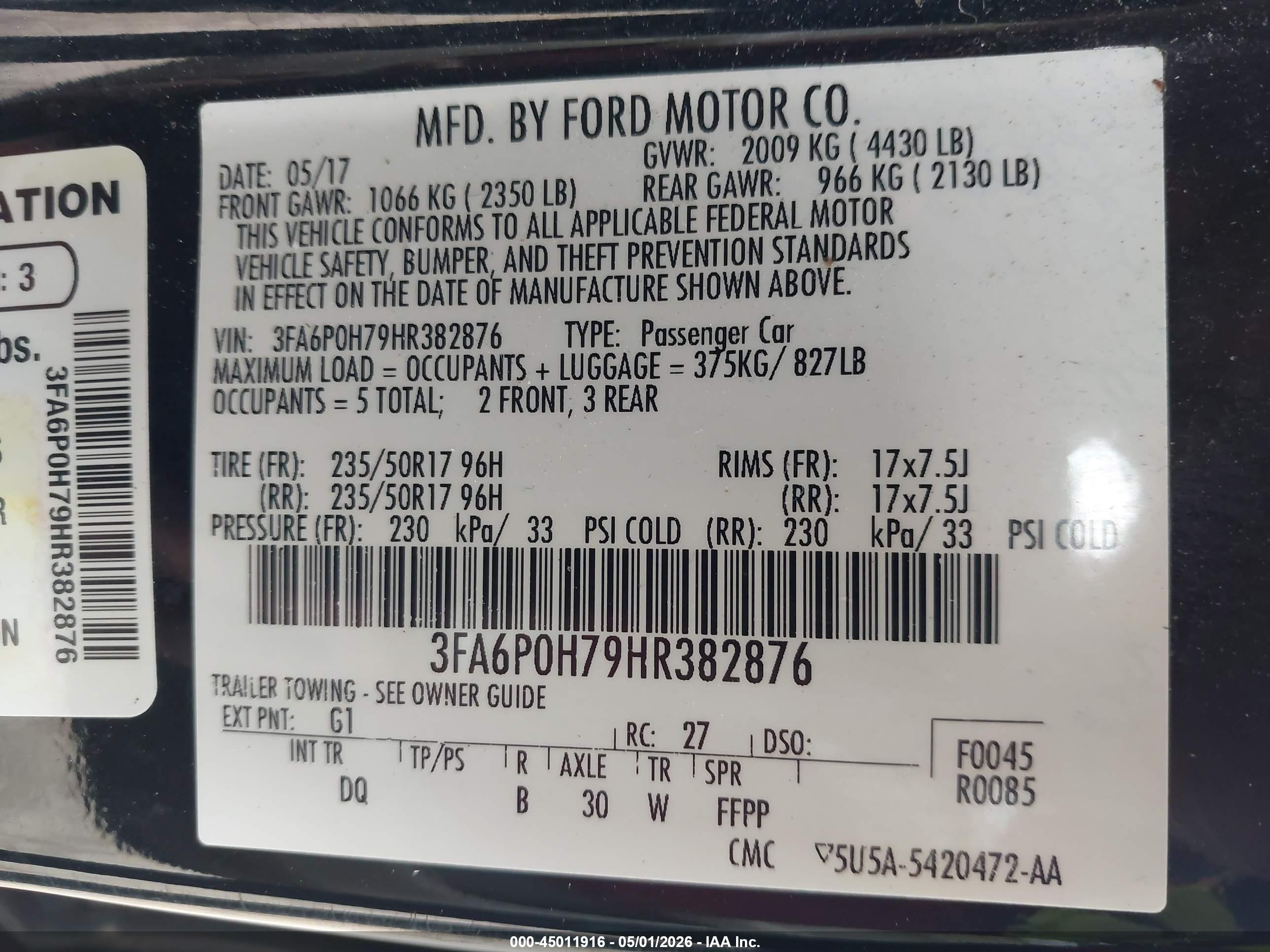 FORD FUSION image 9