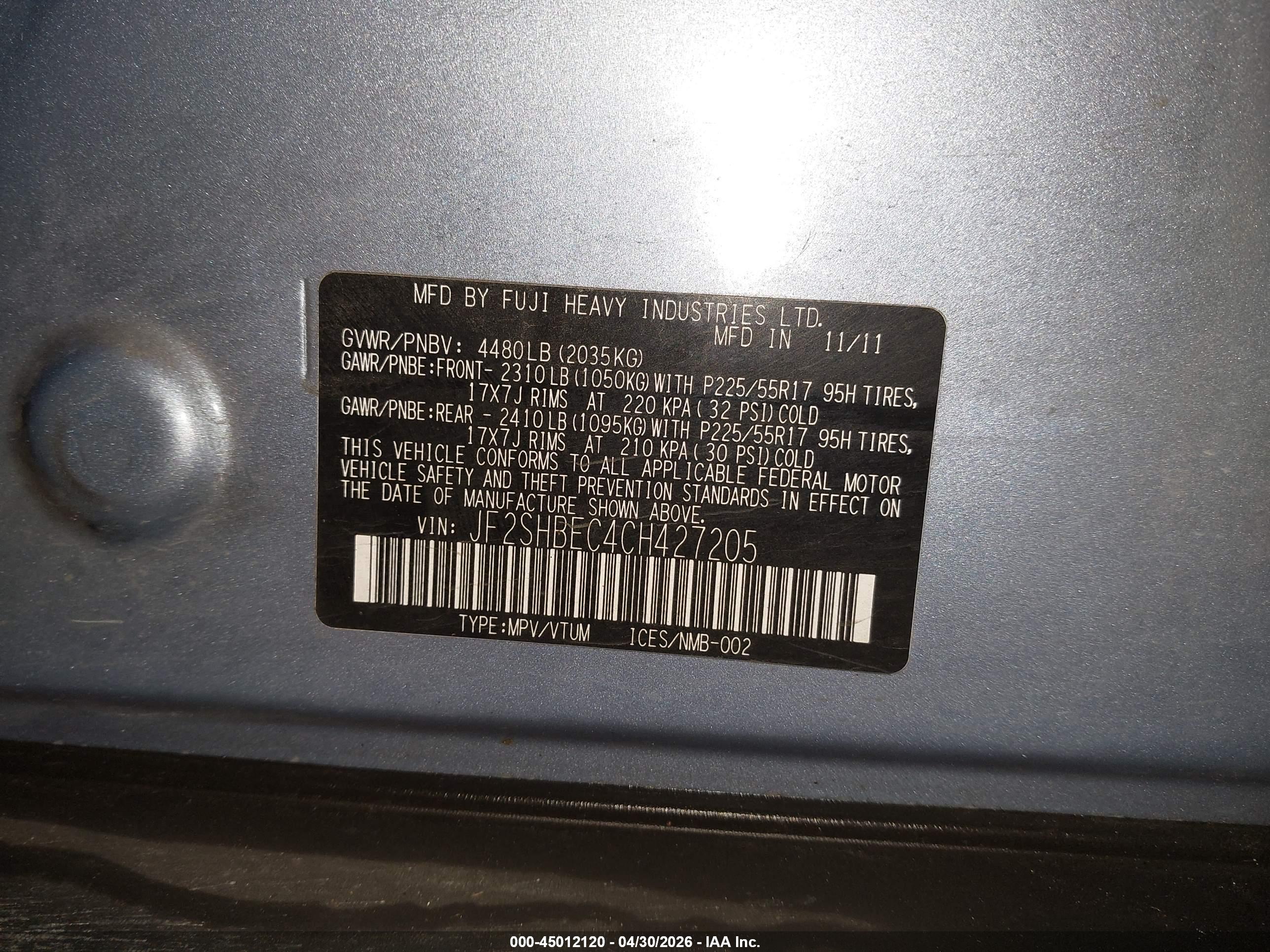 SUBARU FORESTER image 9