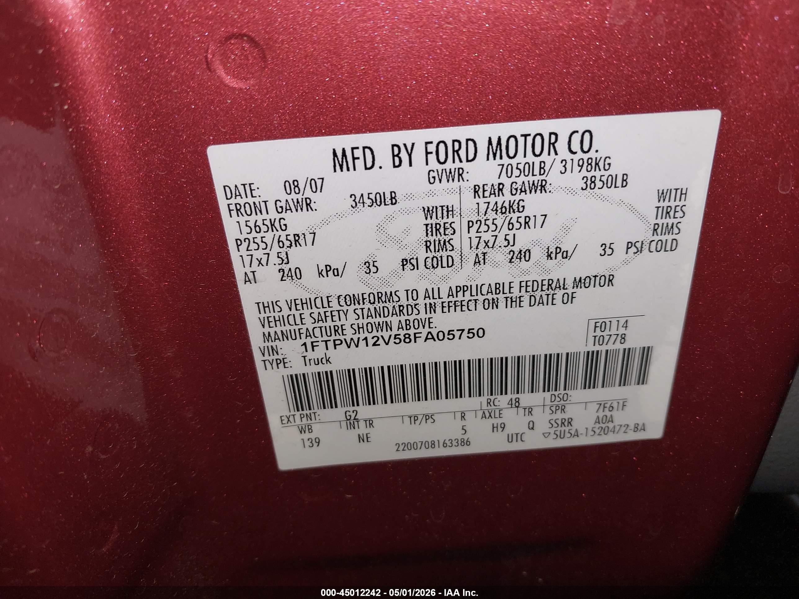 FORD F-150 image 9
