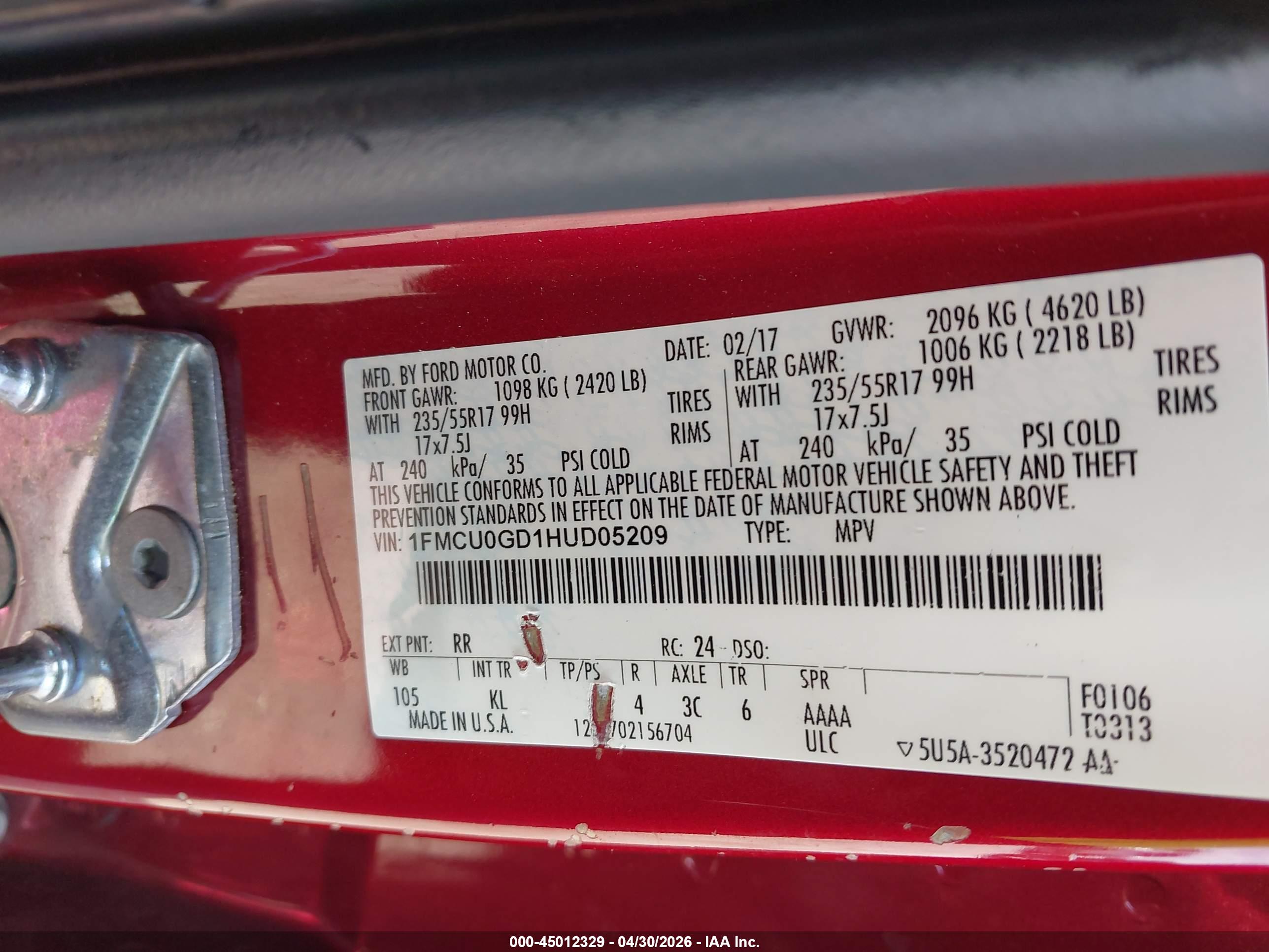 FORD ESCAPE image 9