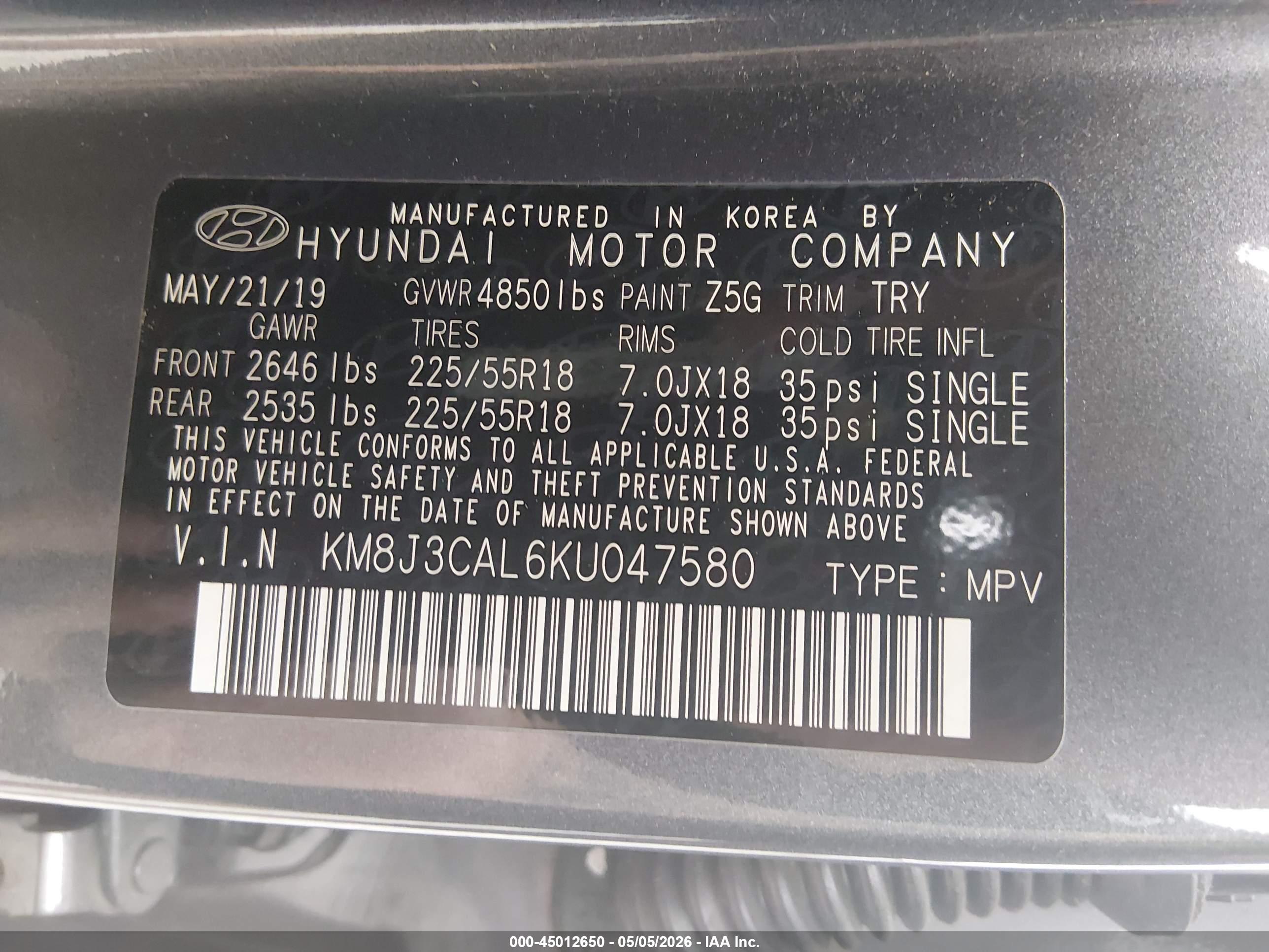 HYUNDAI TUCSON image 9