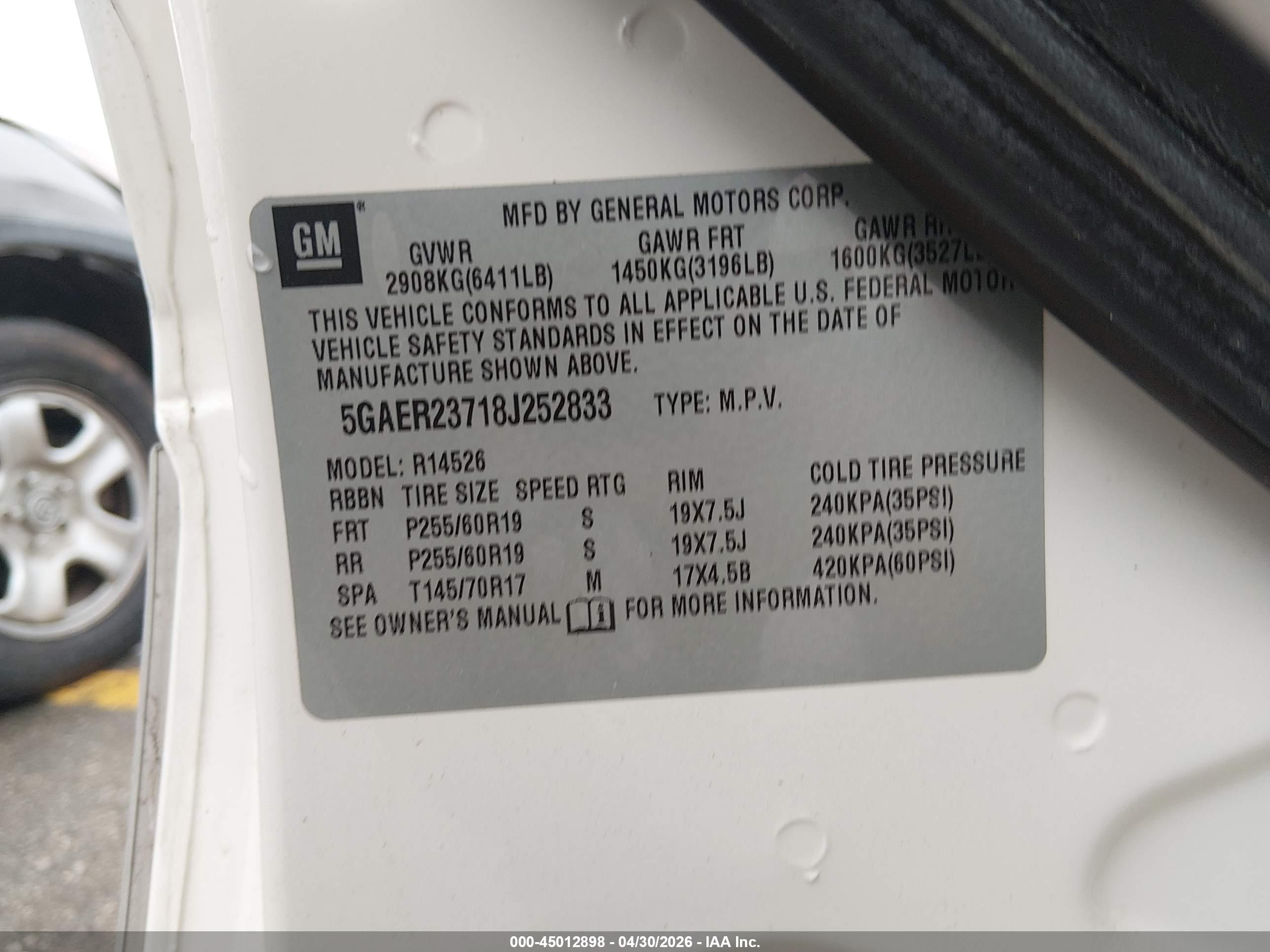 BUICK ENCLAVE image 9