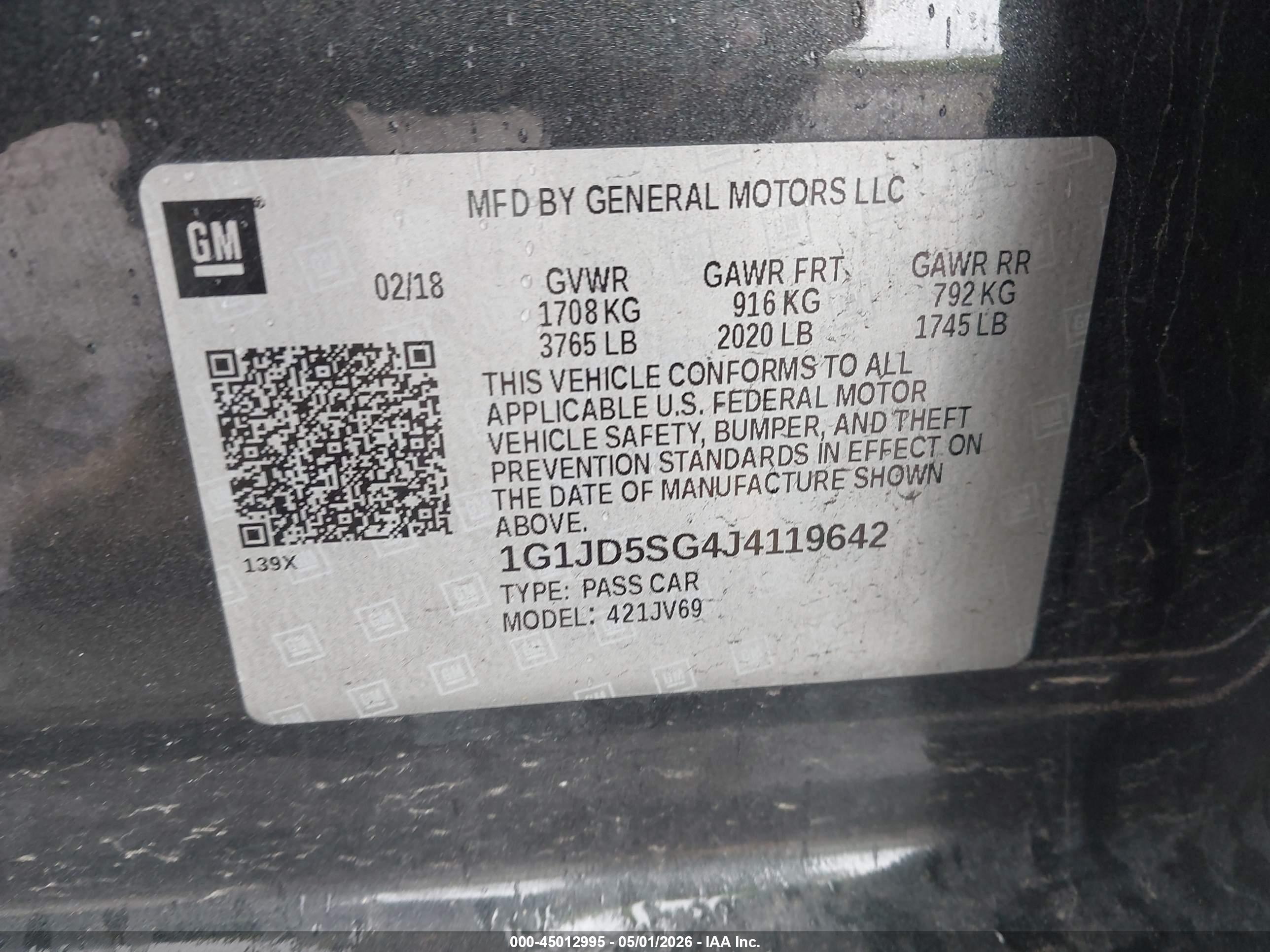 CHEVROLET SONIC image 9