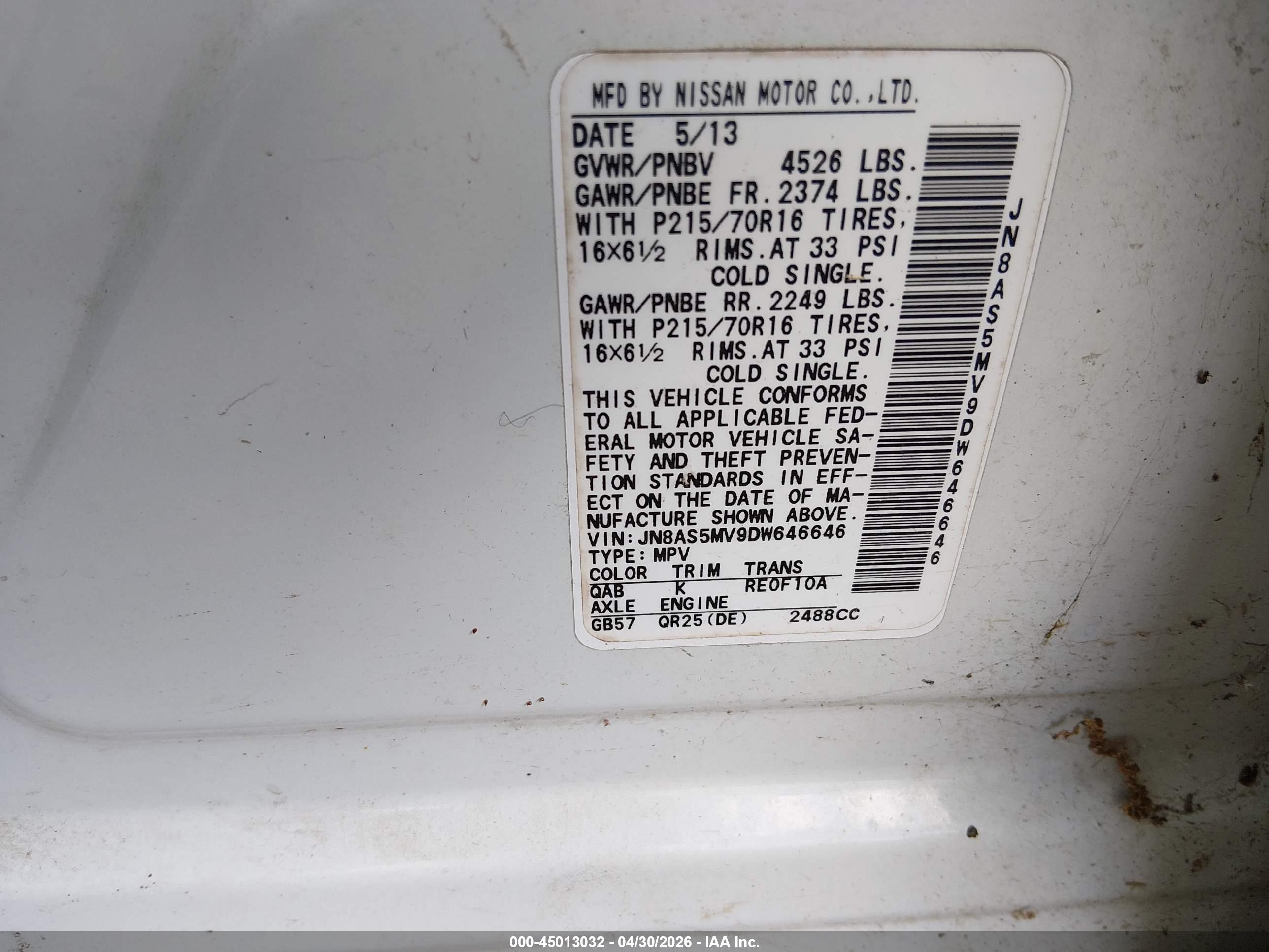 NISSAN ROGUE image 9