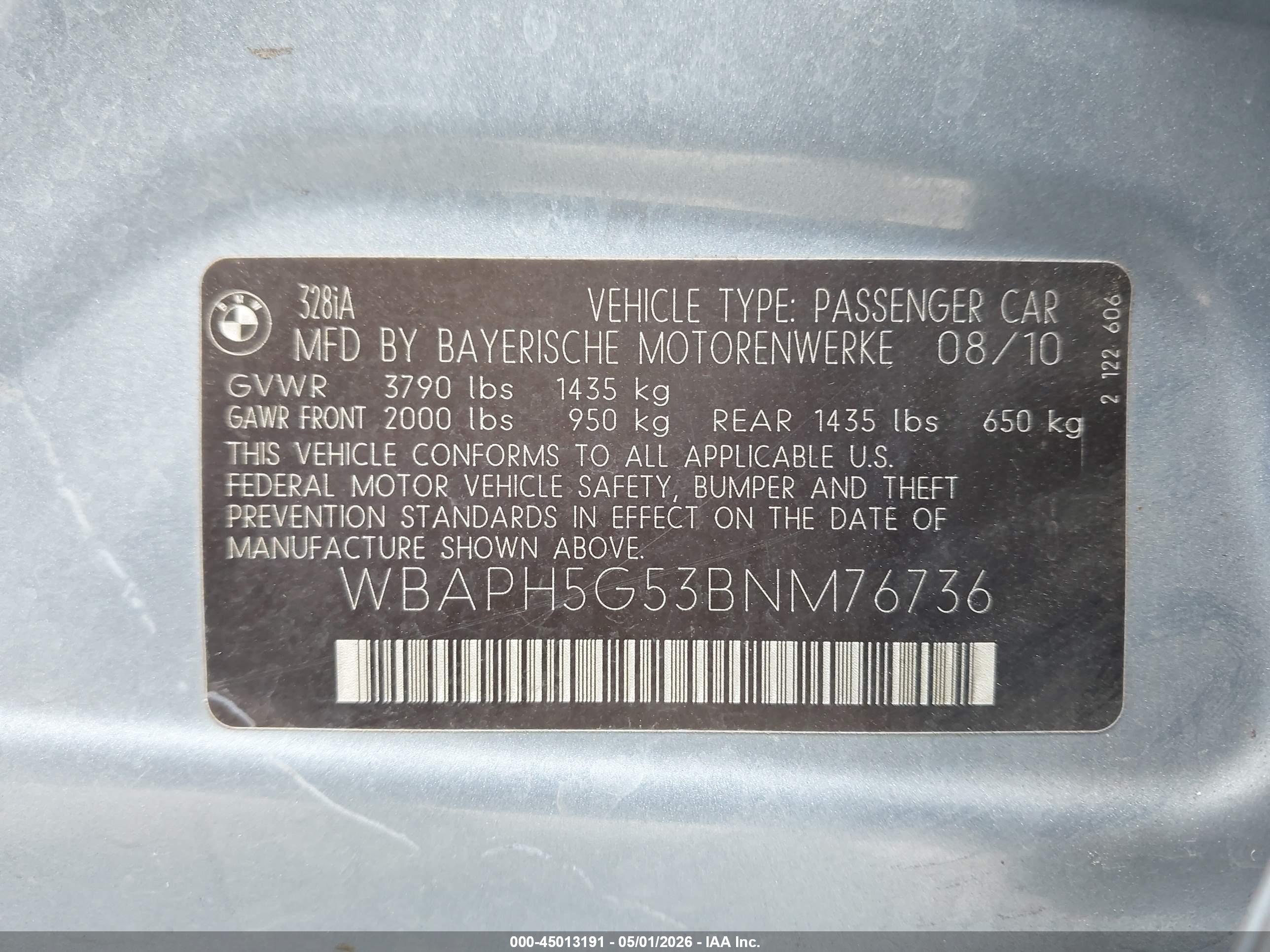 BMW 328I image 9