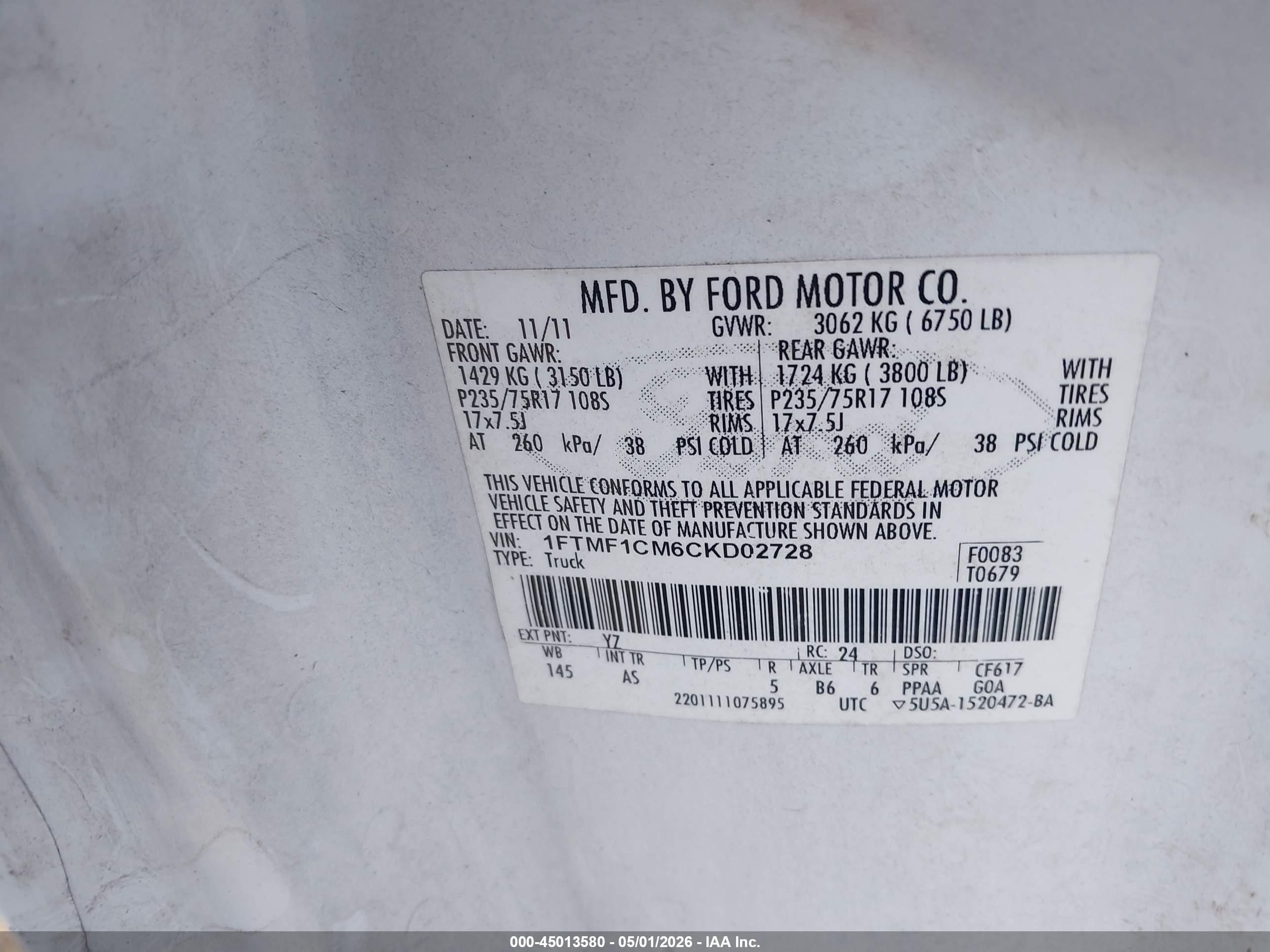 FORD F-150 image 9